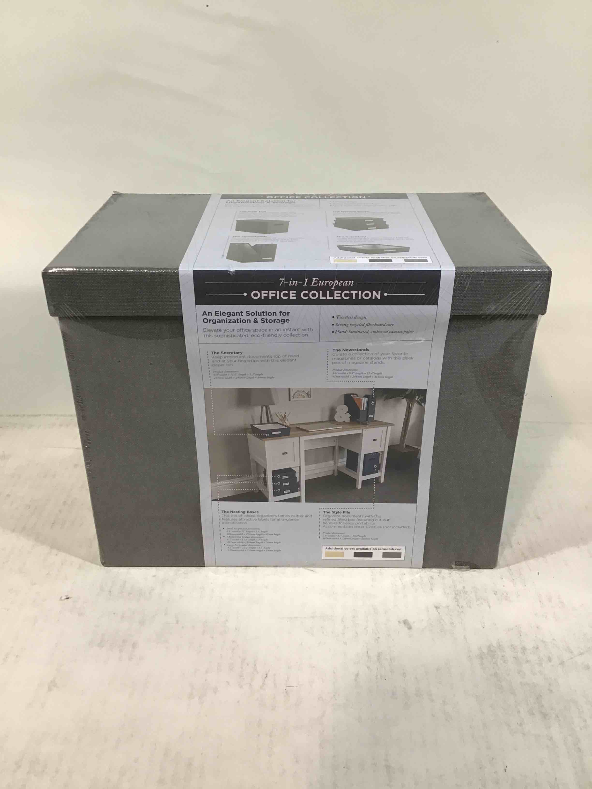 7-in-1 European Storage Office Collection