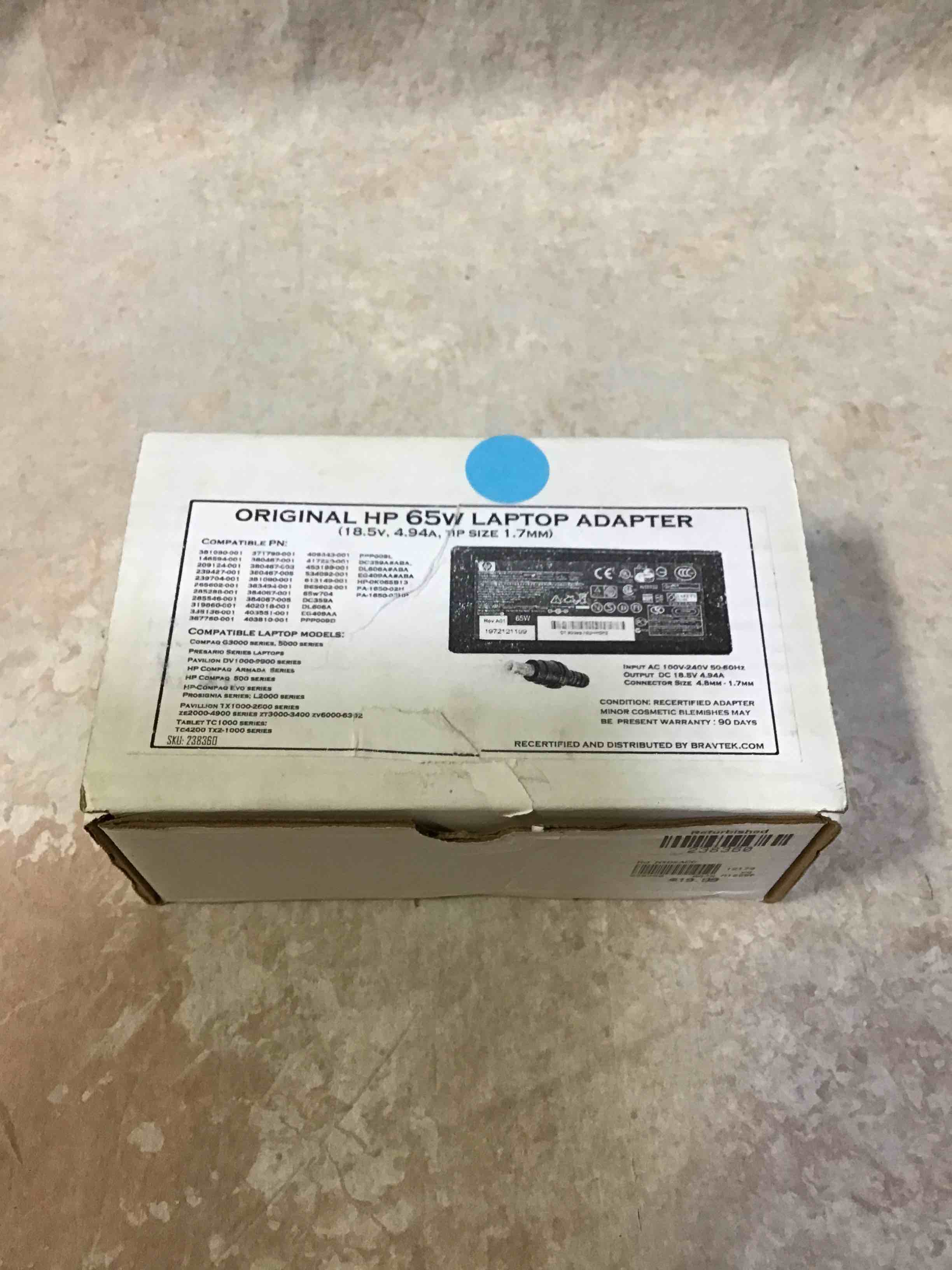 Original HP 64W Laptop Adapter