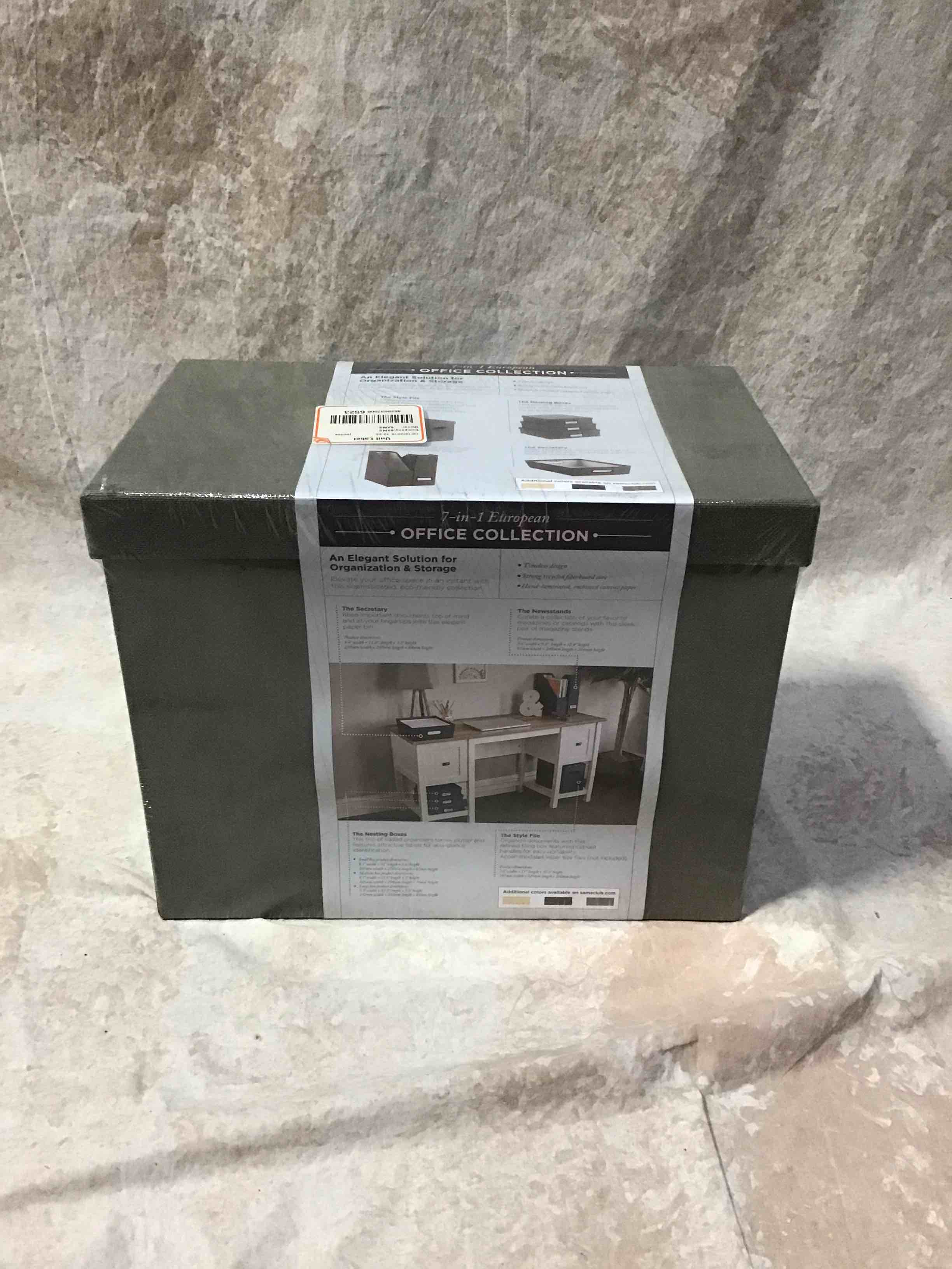 7-in-1 European Storage Office Collection 