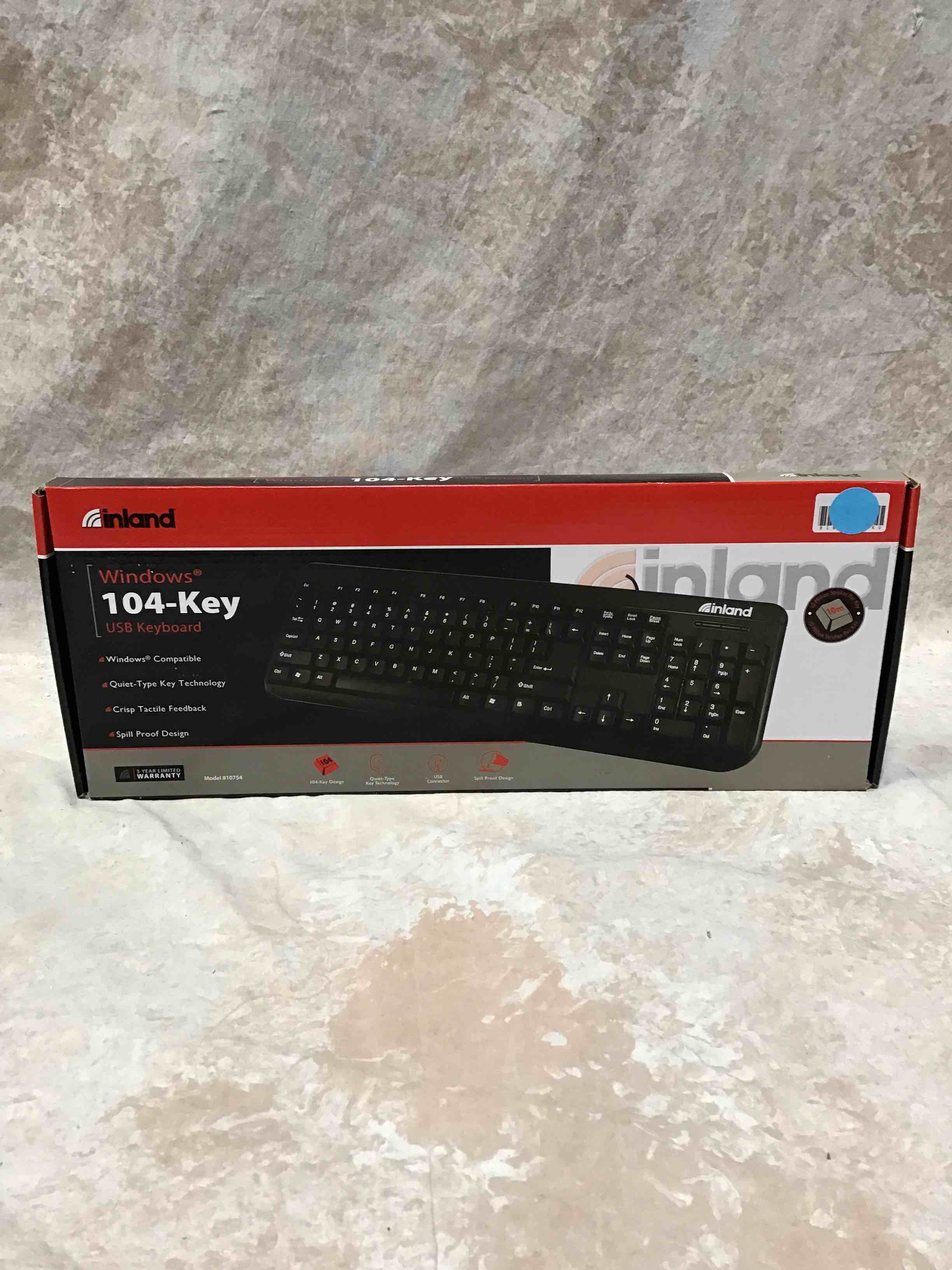 Inland Windows 104-Key USB Keyboard