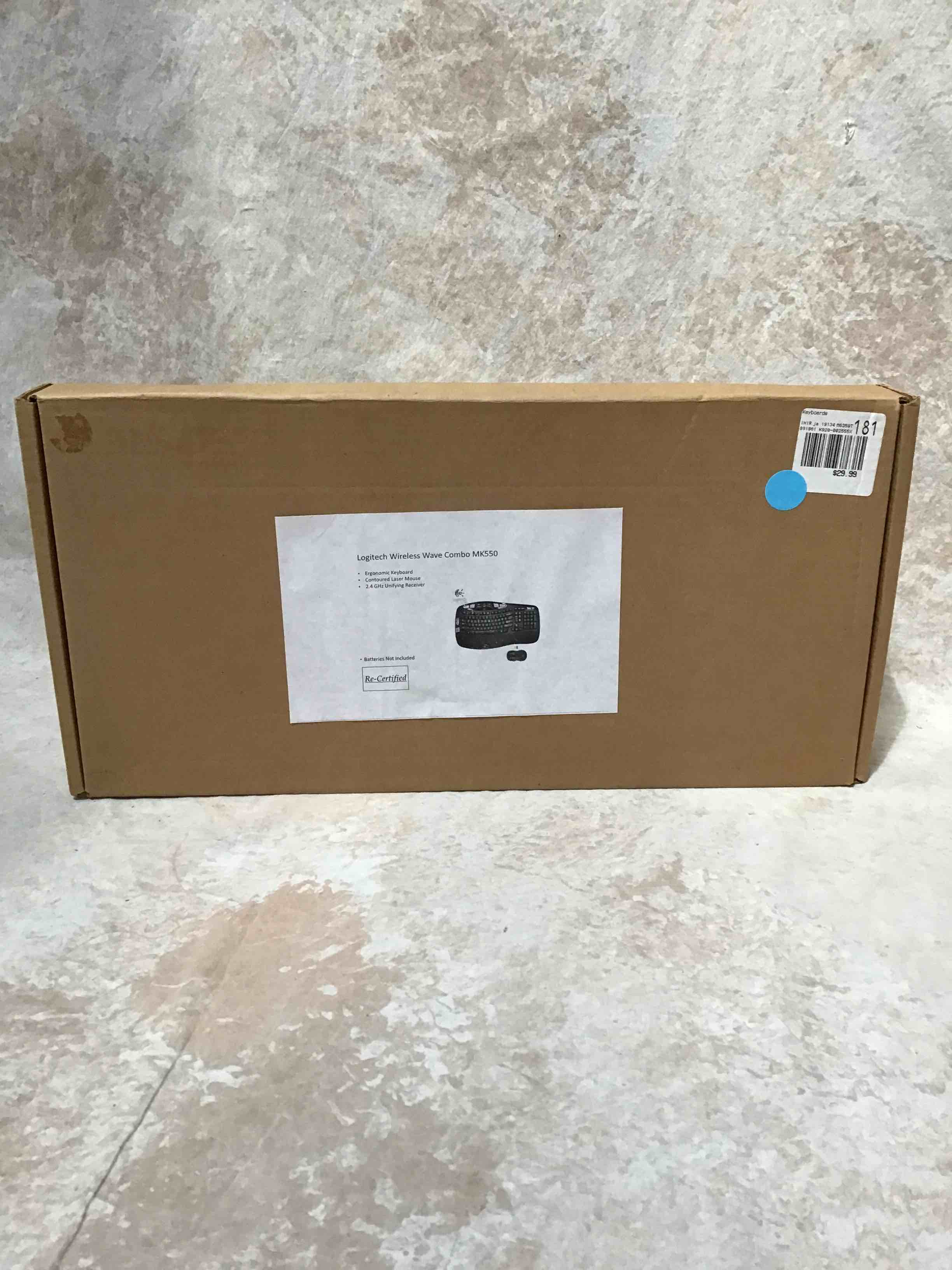 logitech wireless wave combo mk550 