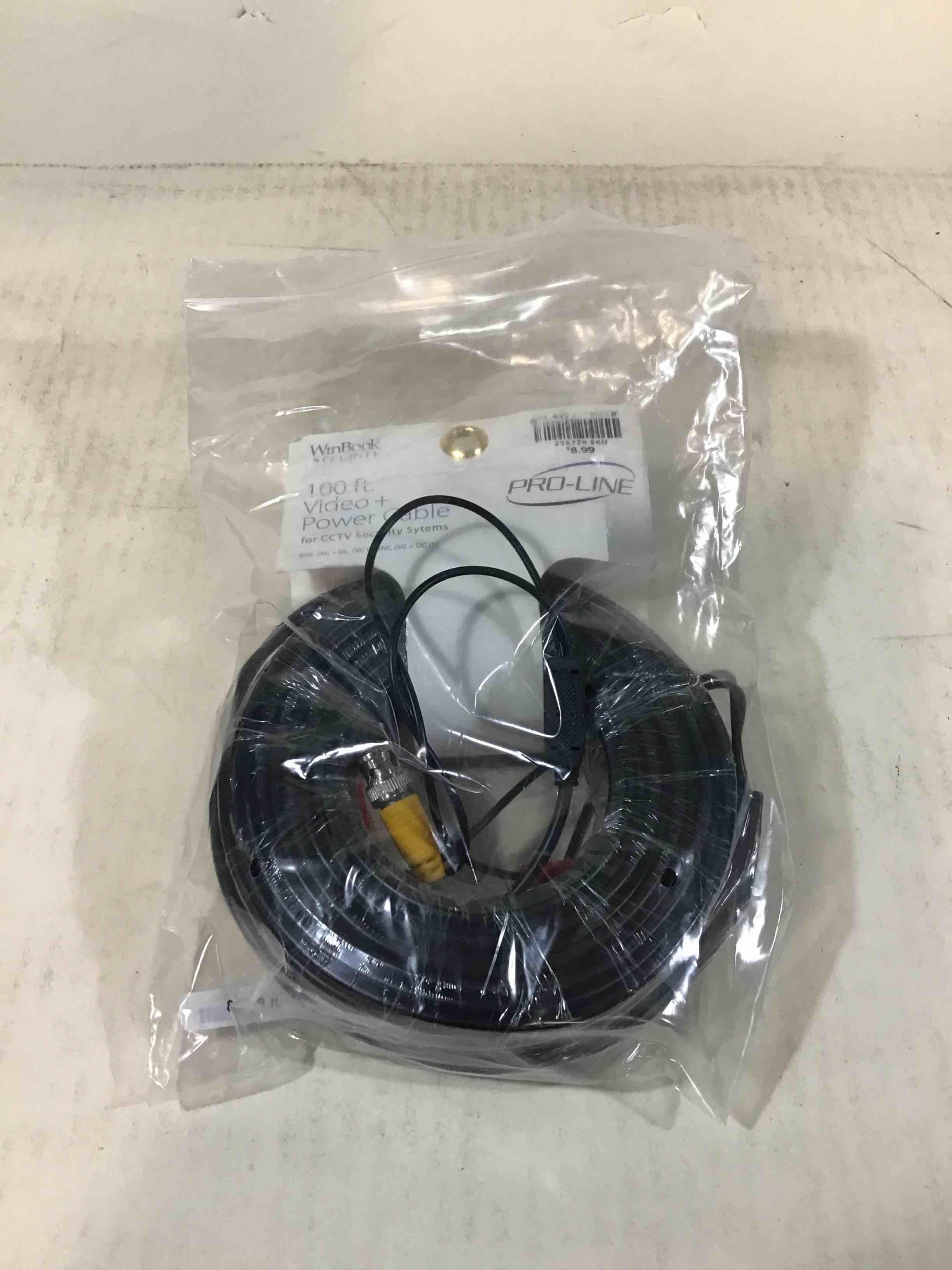 WinBook Security Video + Powercable 