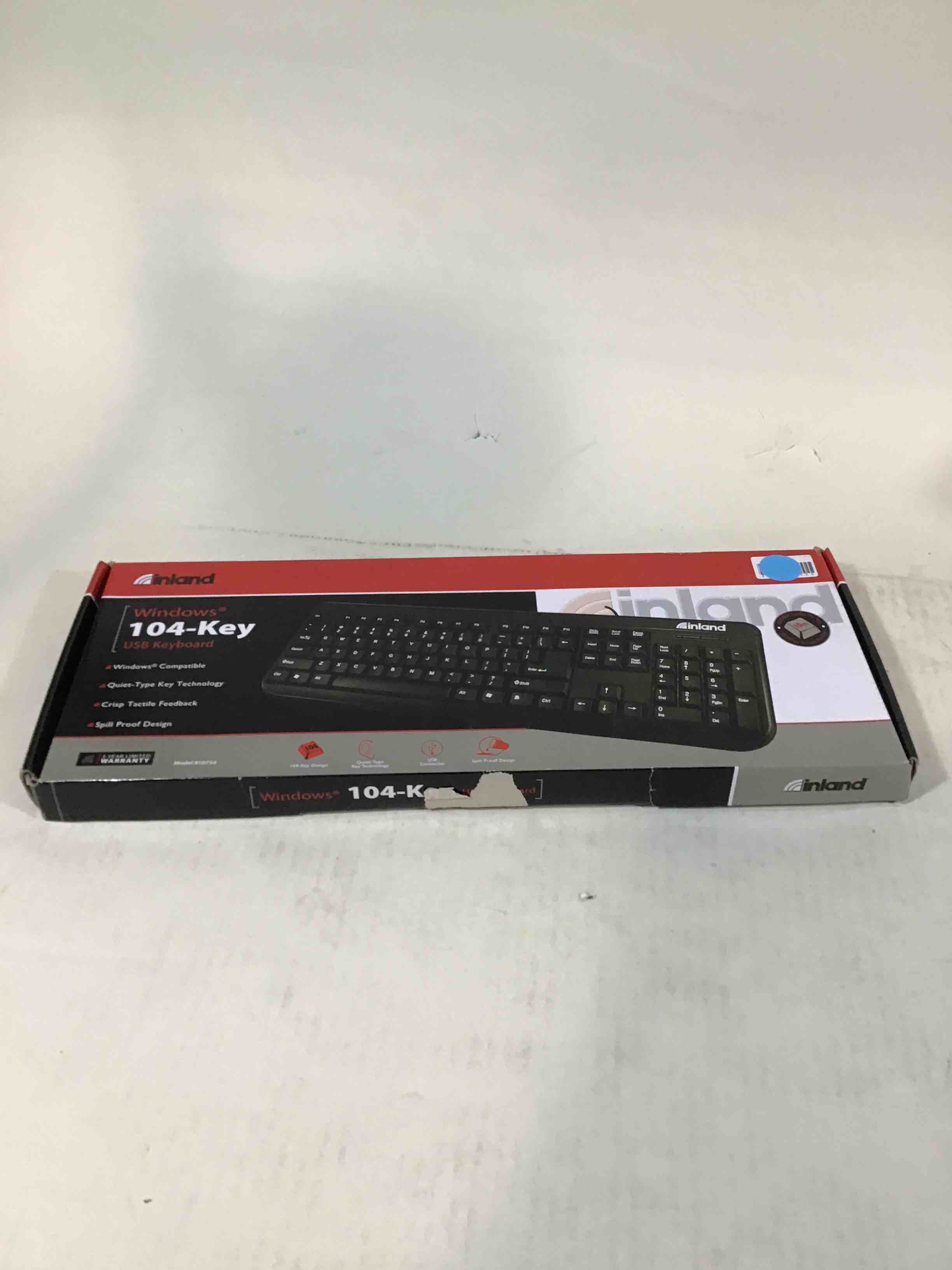 Inland Windows 104-Key USB Keyboard 