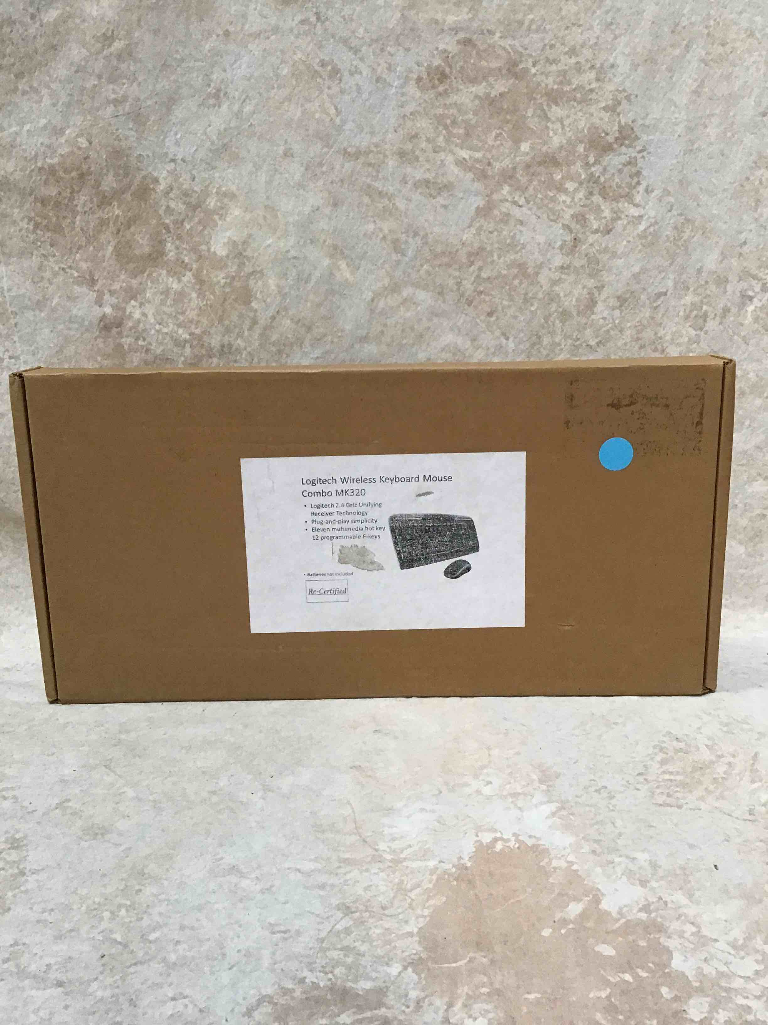Logitech Wireless Keyboard Mouse Combo MK320