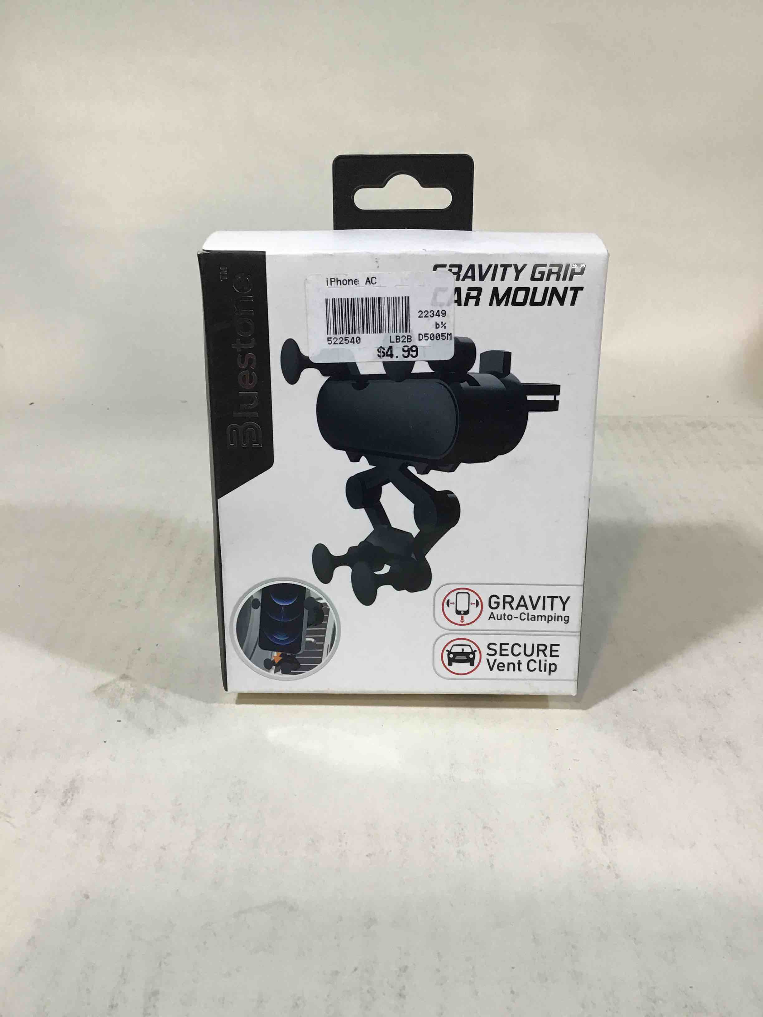 bluestone gravity grip car mount