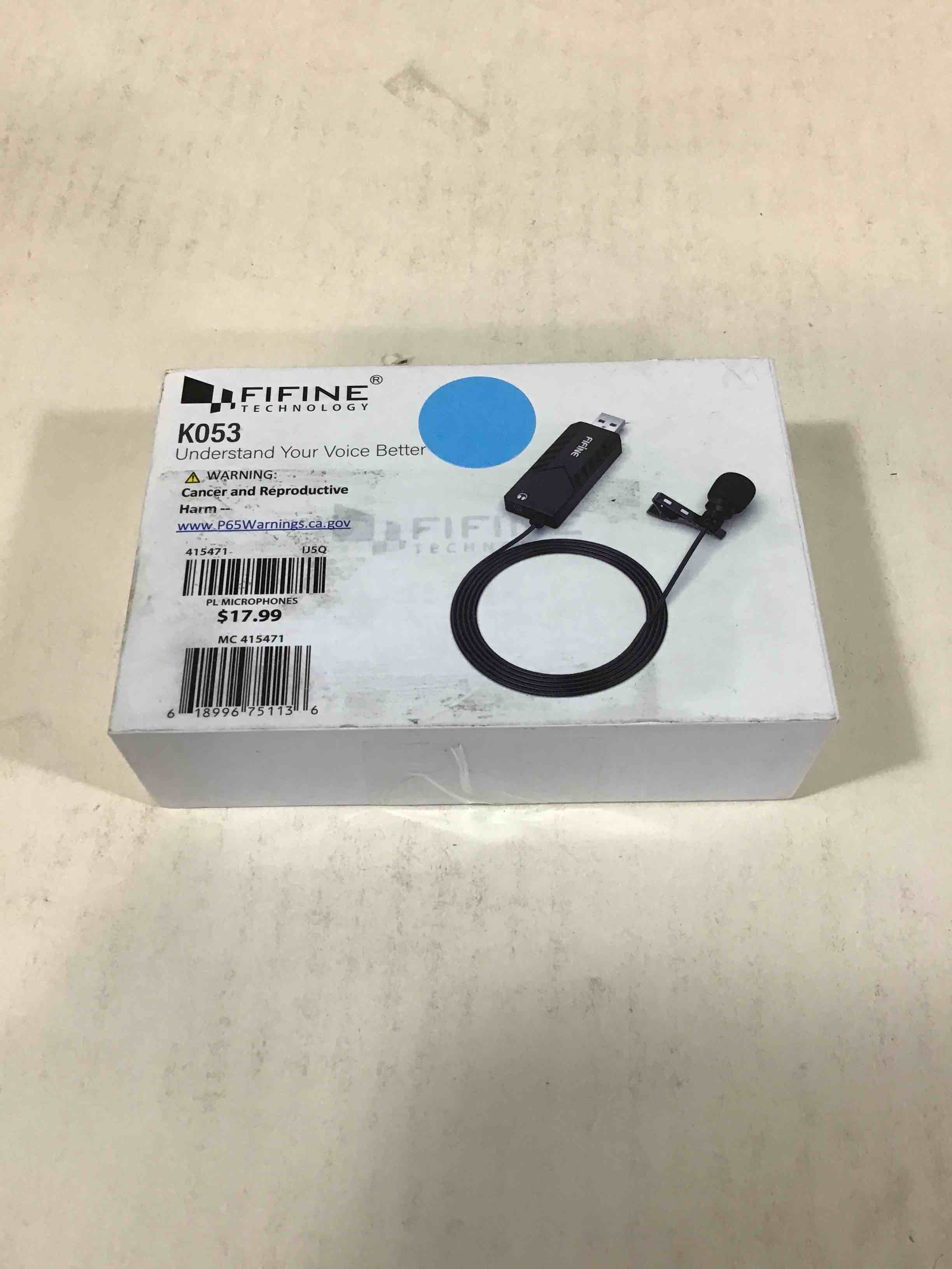 Fifine K053 Clip on Condenser Microphone 