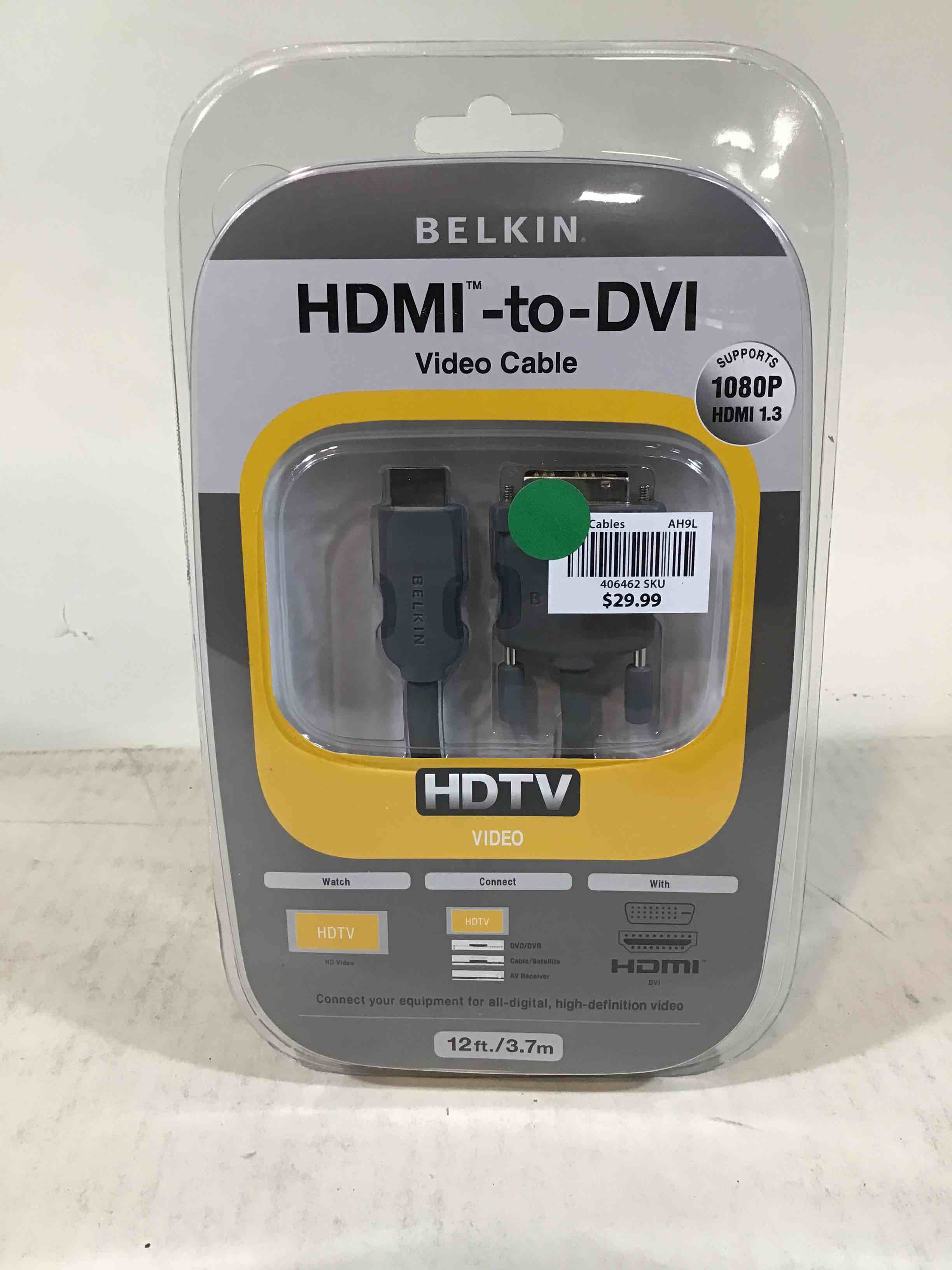 12FT HDmi To Dvi-d Cable (Discontinued by Manufacturer)