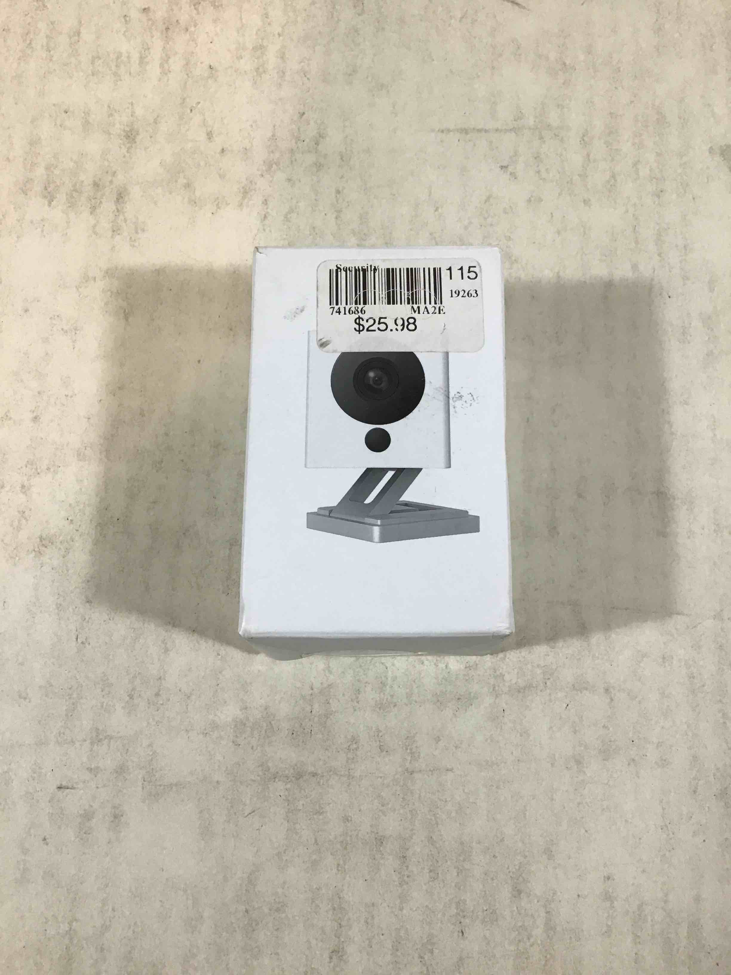 Wyze Cam 1080p HD Indoor Wireless Smart Home Security Camera with Night Vision, 2-Way Audio, Works with Alexa & the Google Assistant, One Pack, White