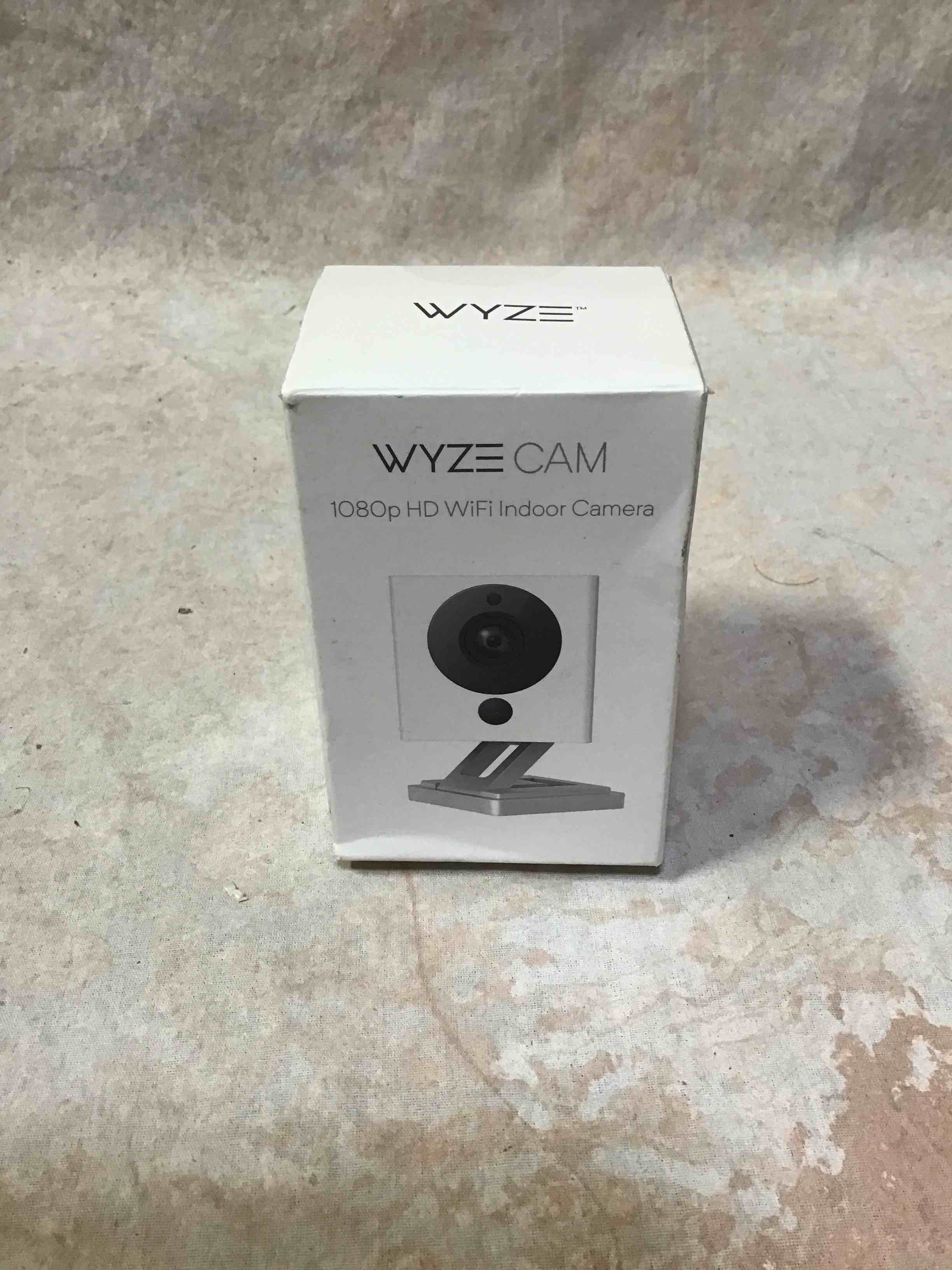WYZE Cam v2 1080p HD Indoor WiFi Smart Home Camera with Night Vision, 2-Way Audio, Works with Alexa & the Google Assistant, White, 1-Pack