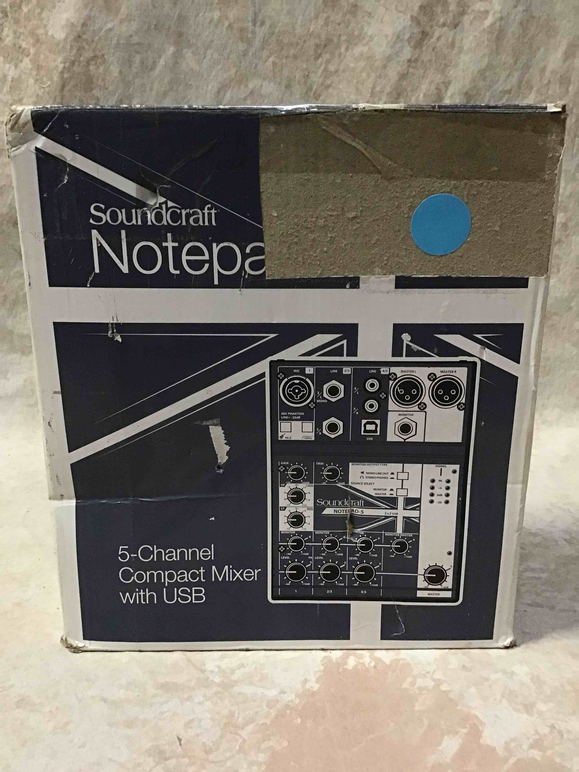 Soundcraft Notepad 5