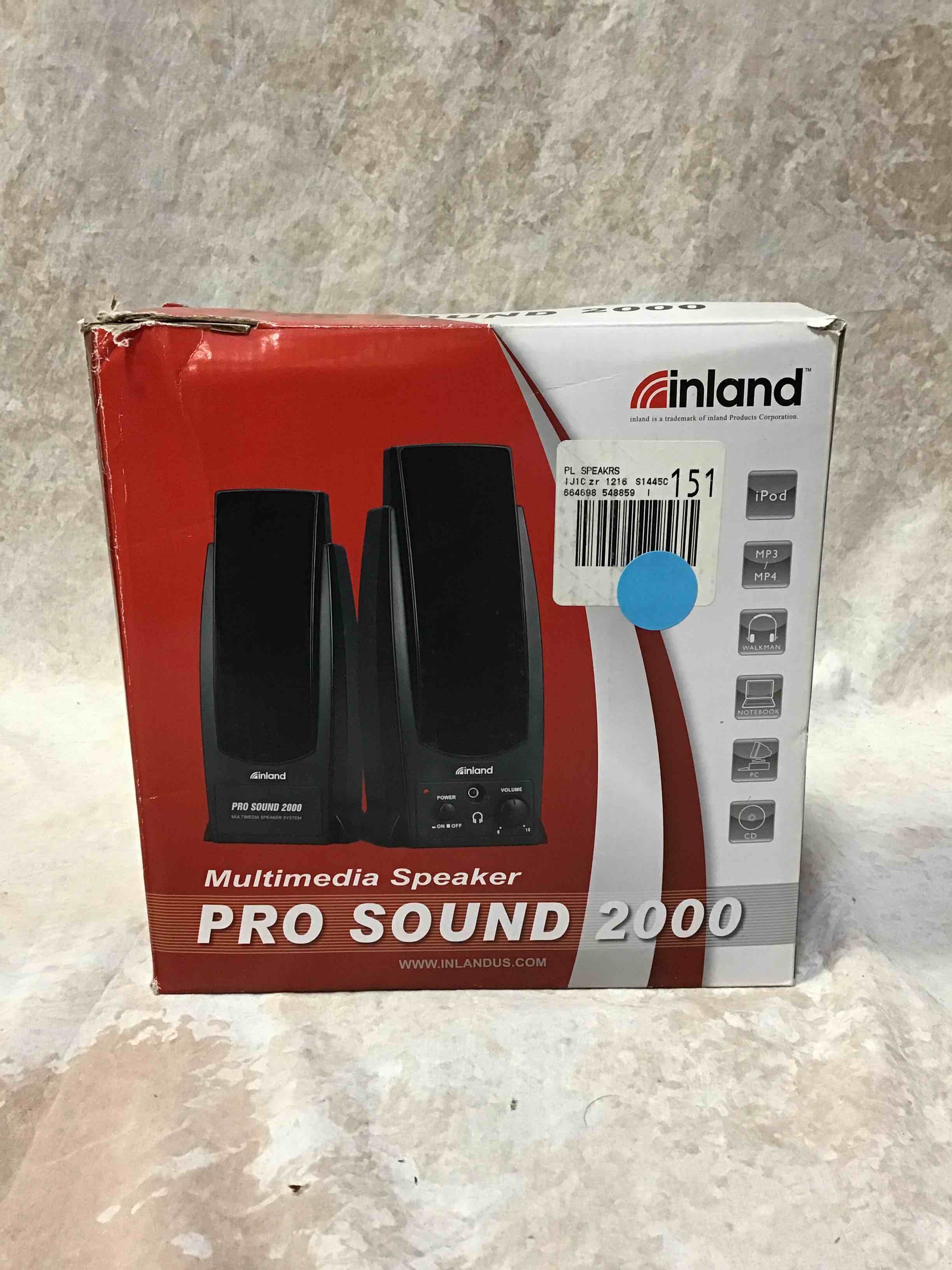 inland Multimedia Speaker Pro Sound 2000
