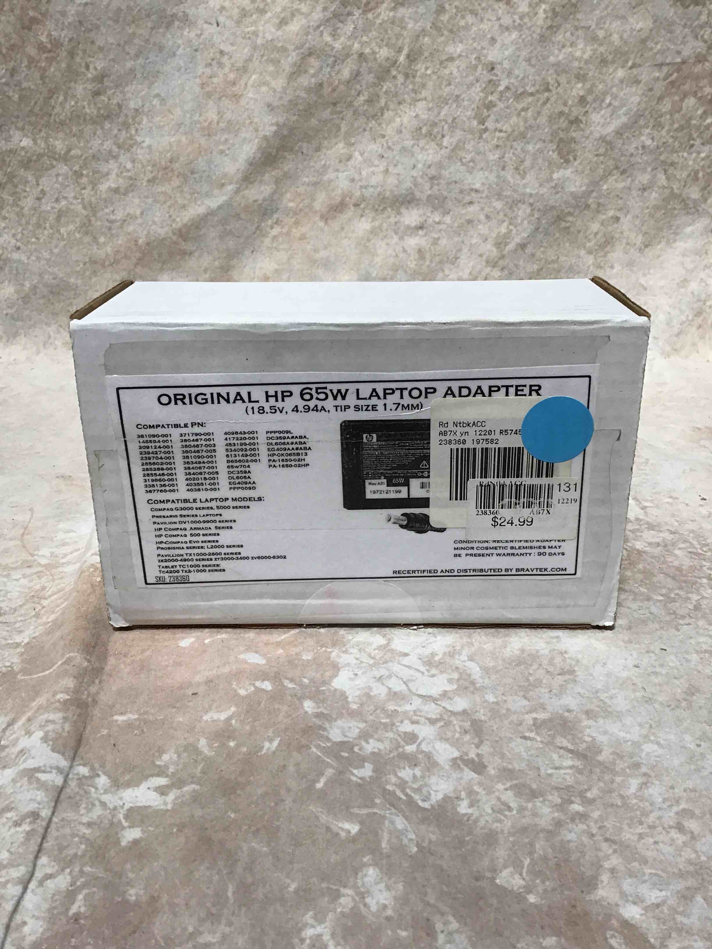 Original HP 65w Laptop Adapter