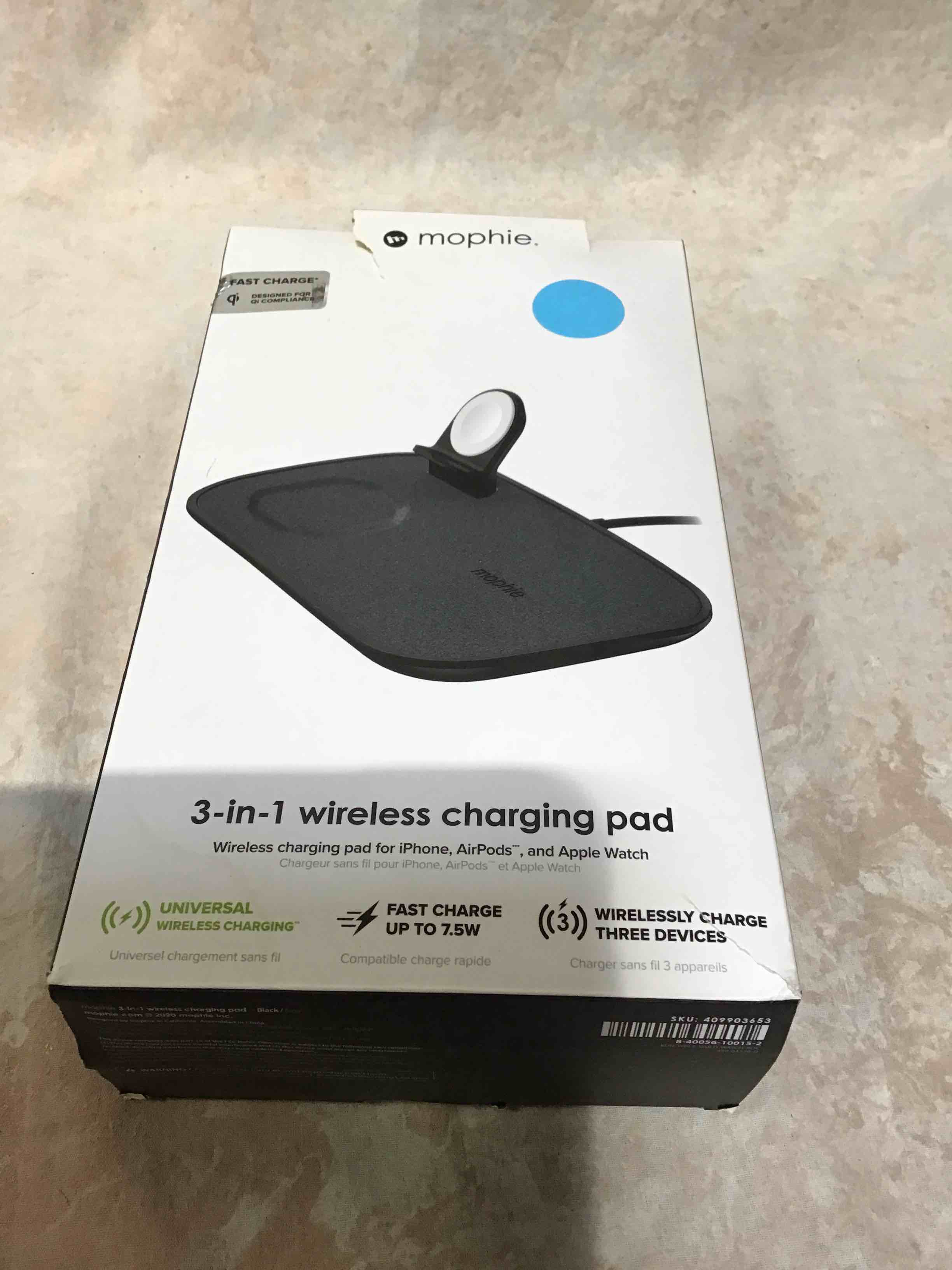 mophie 3-in-1 Wireless Charging Pad