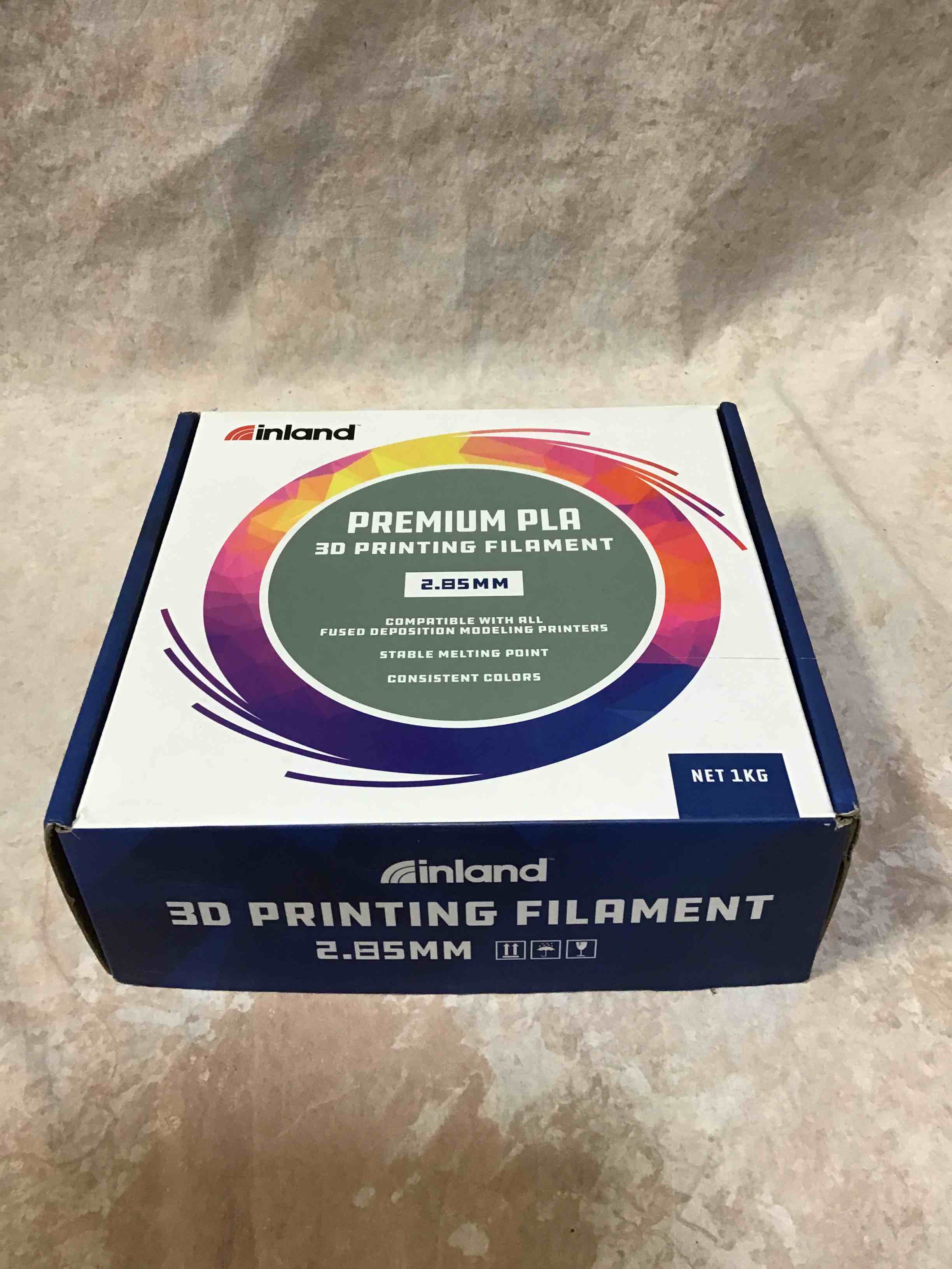 inland Premium PLA 3D Printing Filament 2.85mm