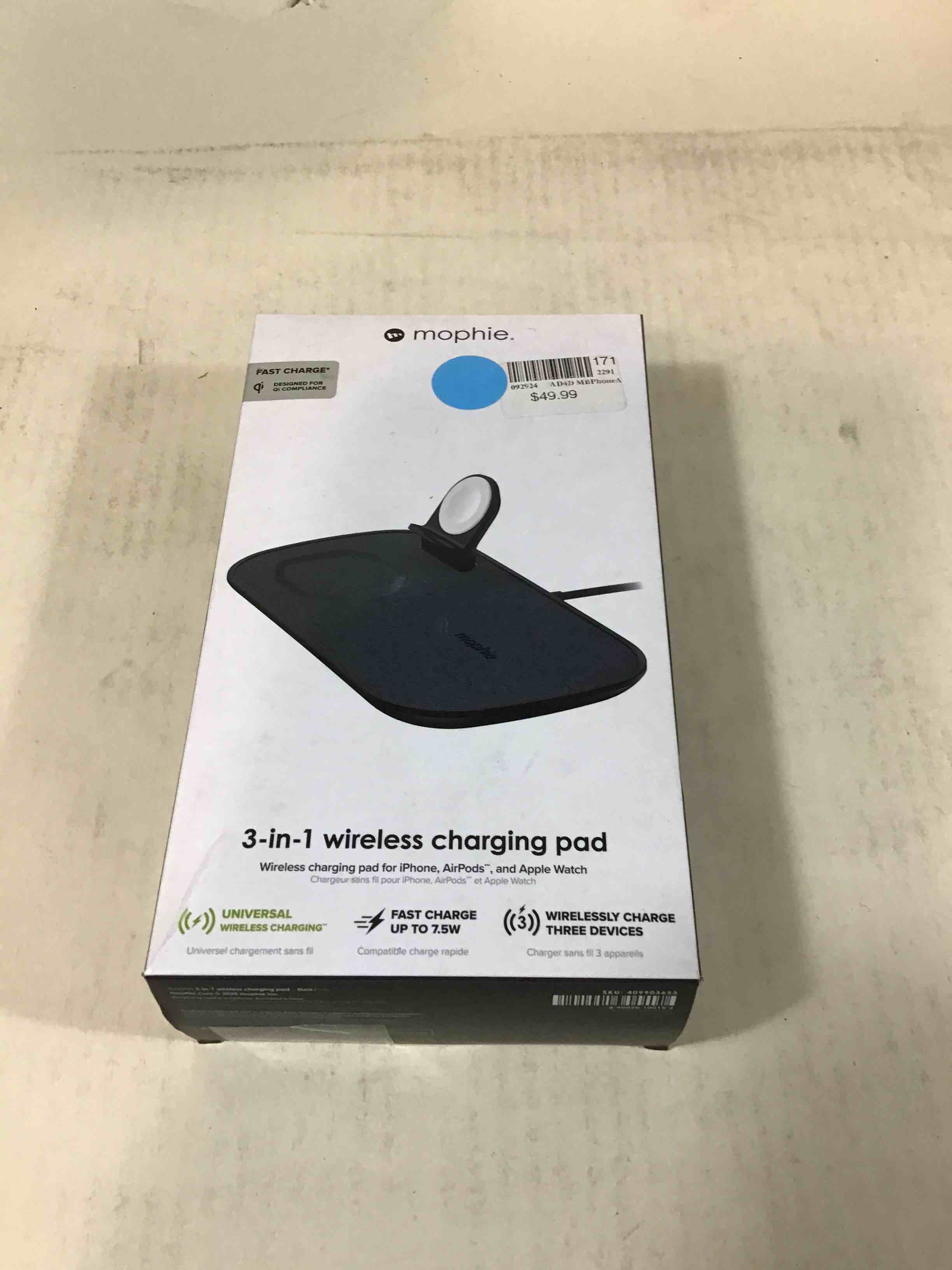 mophie 3-in-1 Wireless Charging Pad