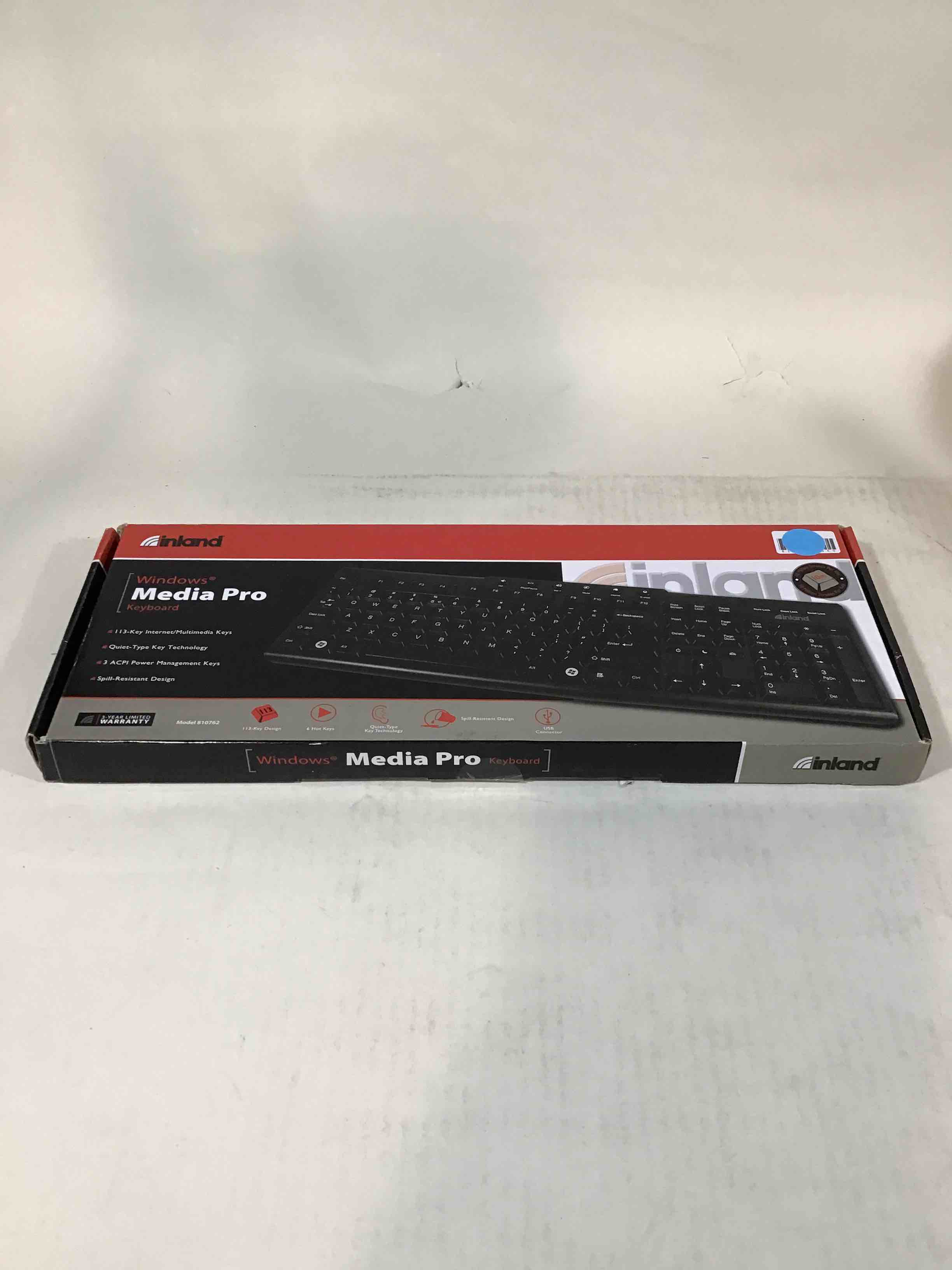 inland Windows Media Pro Keyboard 