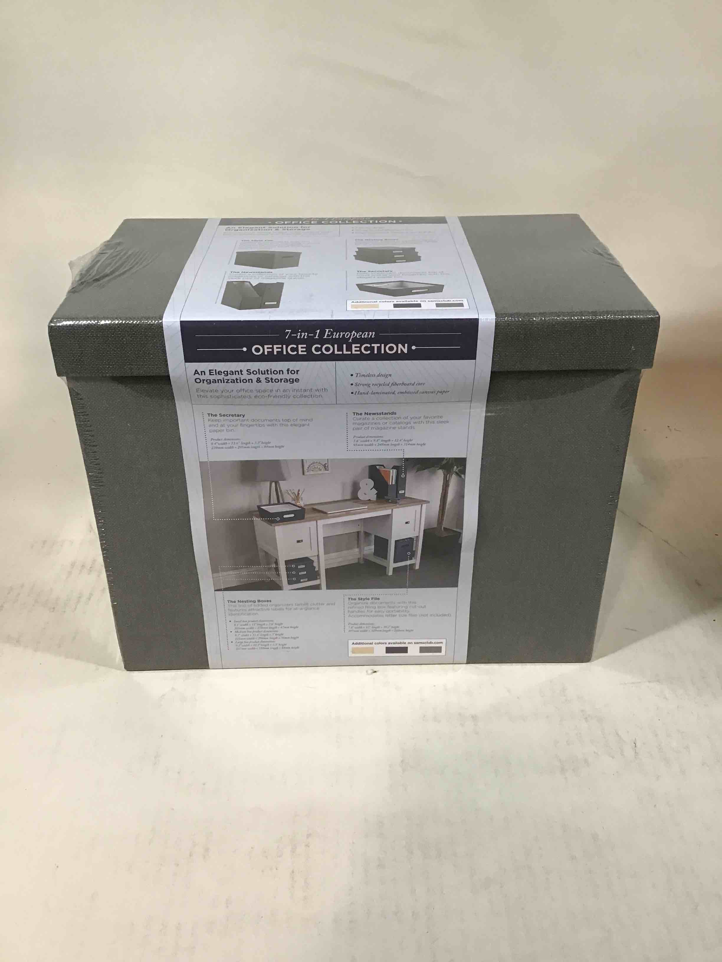 7-in-1 European Storage Office Collection 
