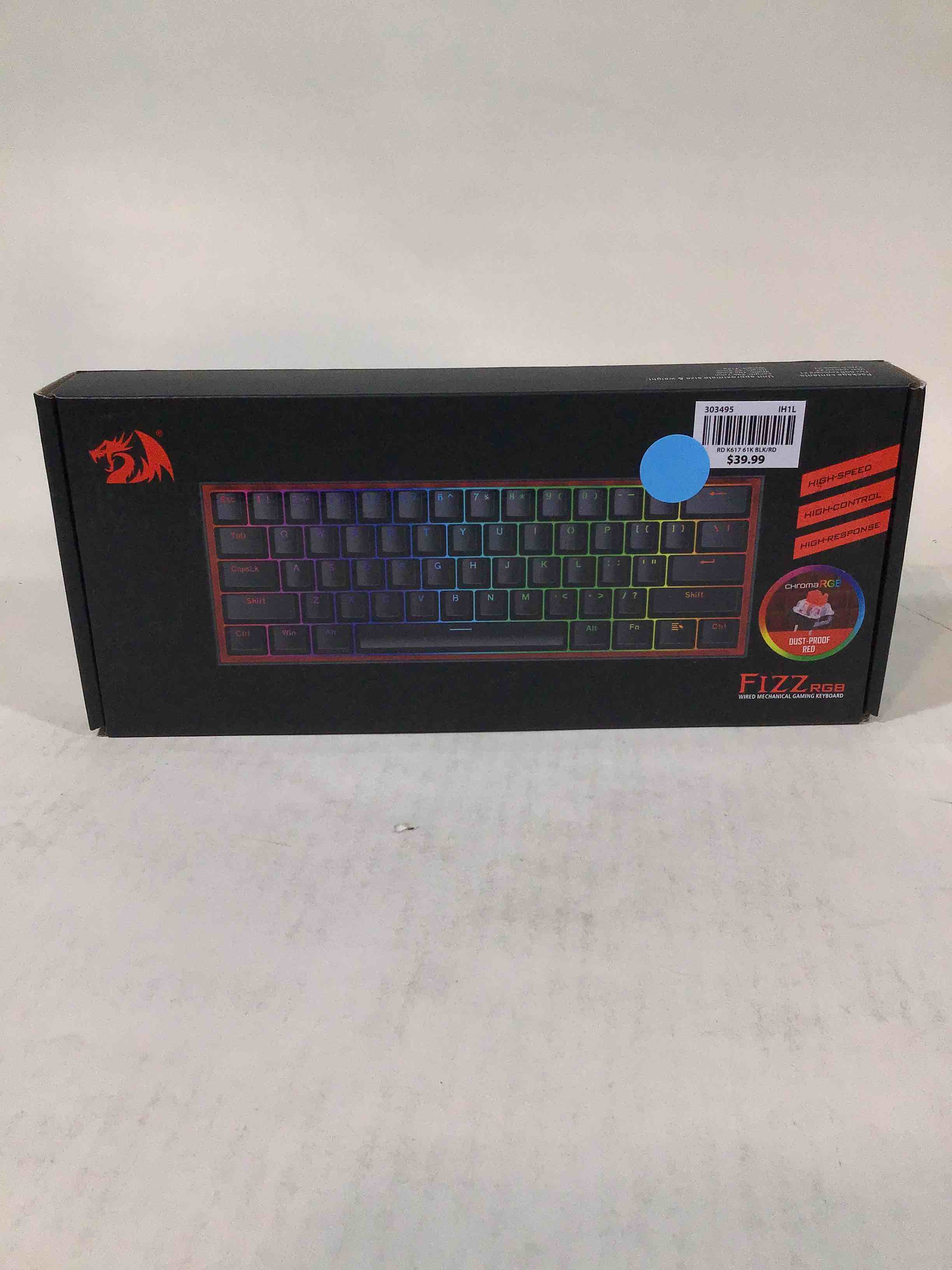 Redragon Fizz RGB Wired Mechanical Gaming Keyboard
