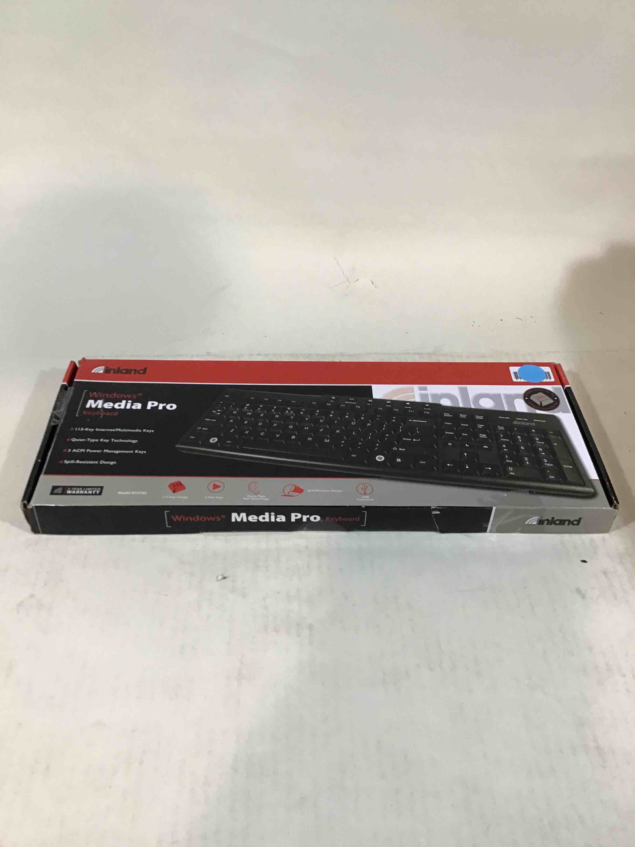 inland Windows Media Pro Keyboard 