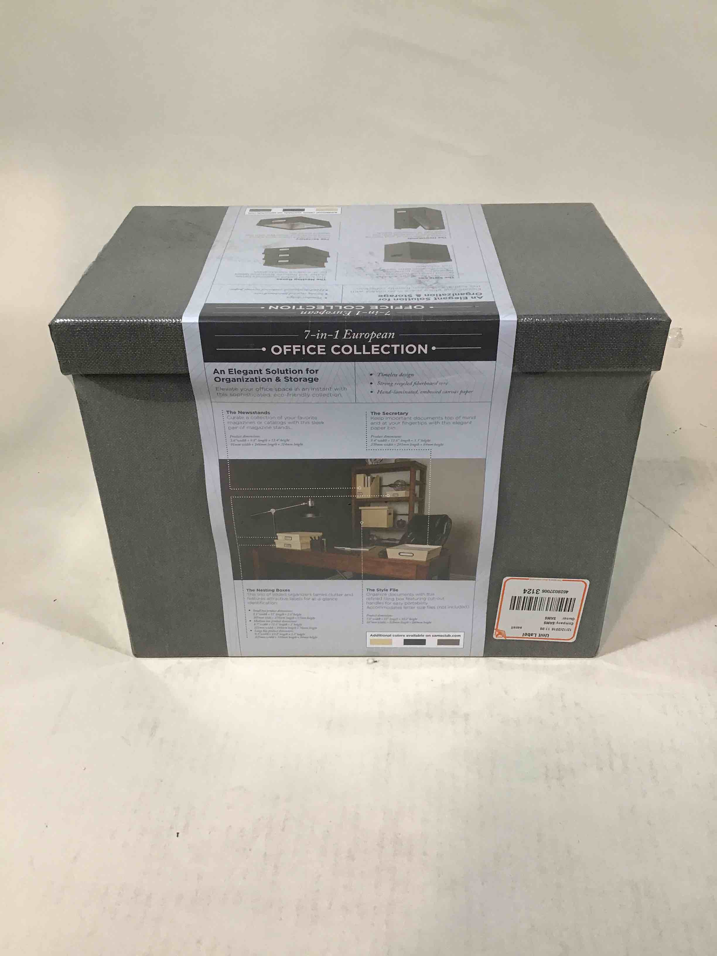 7-in-1 European Storage Office Collection