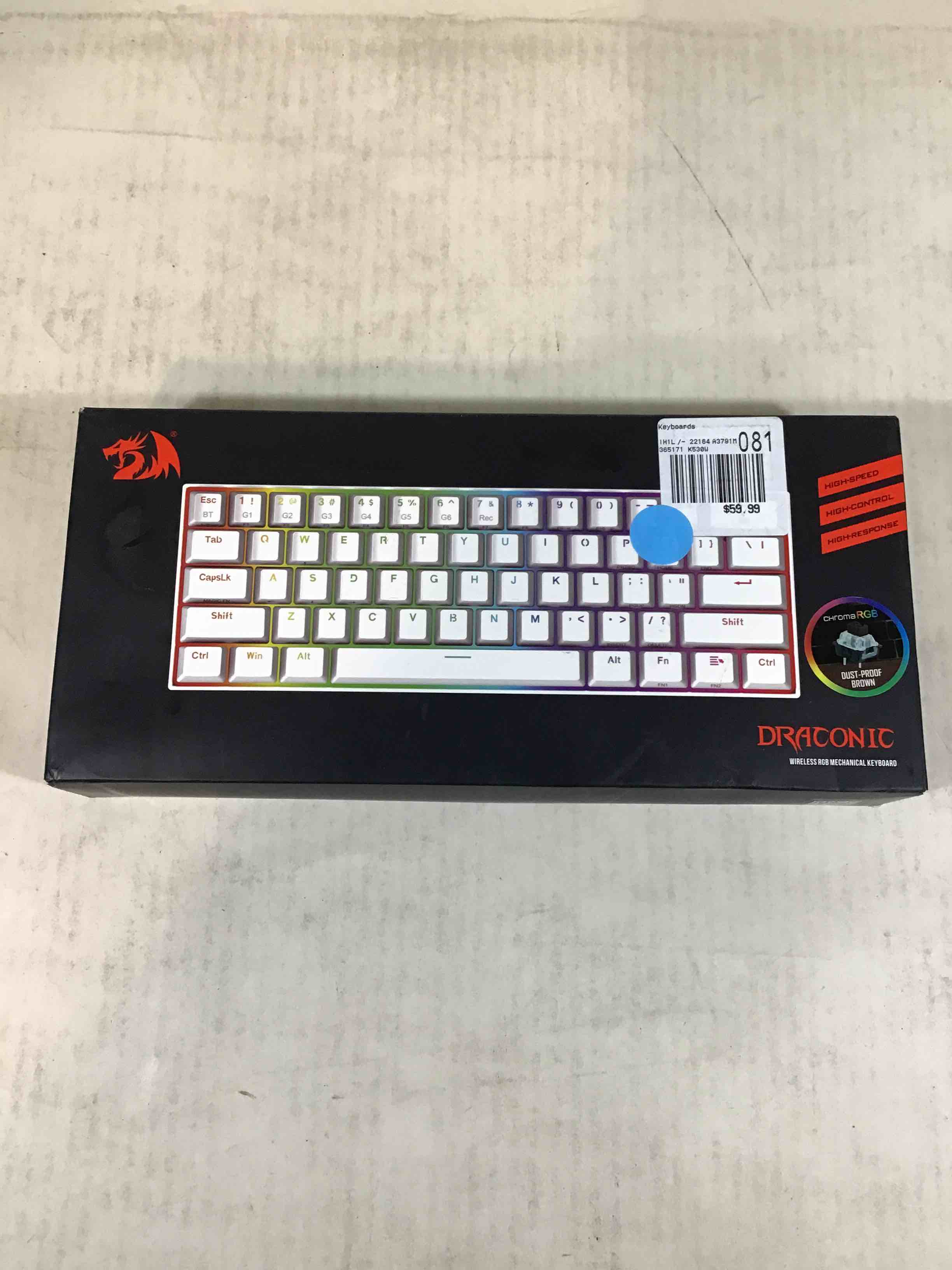 Draconic Wireless Rgb Mechanical Keyboard