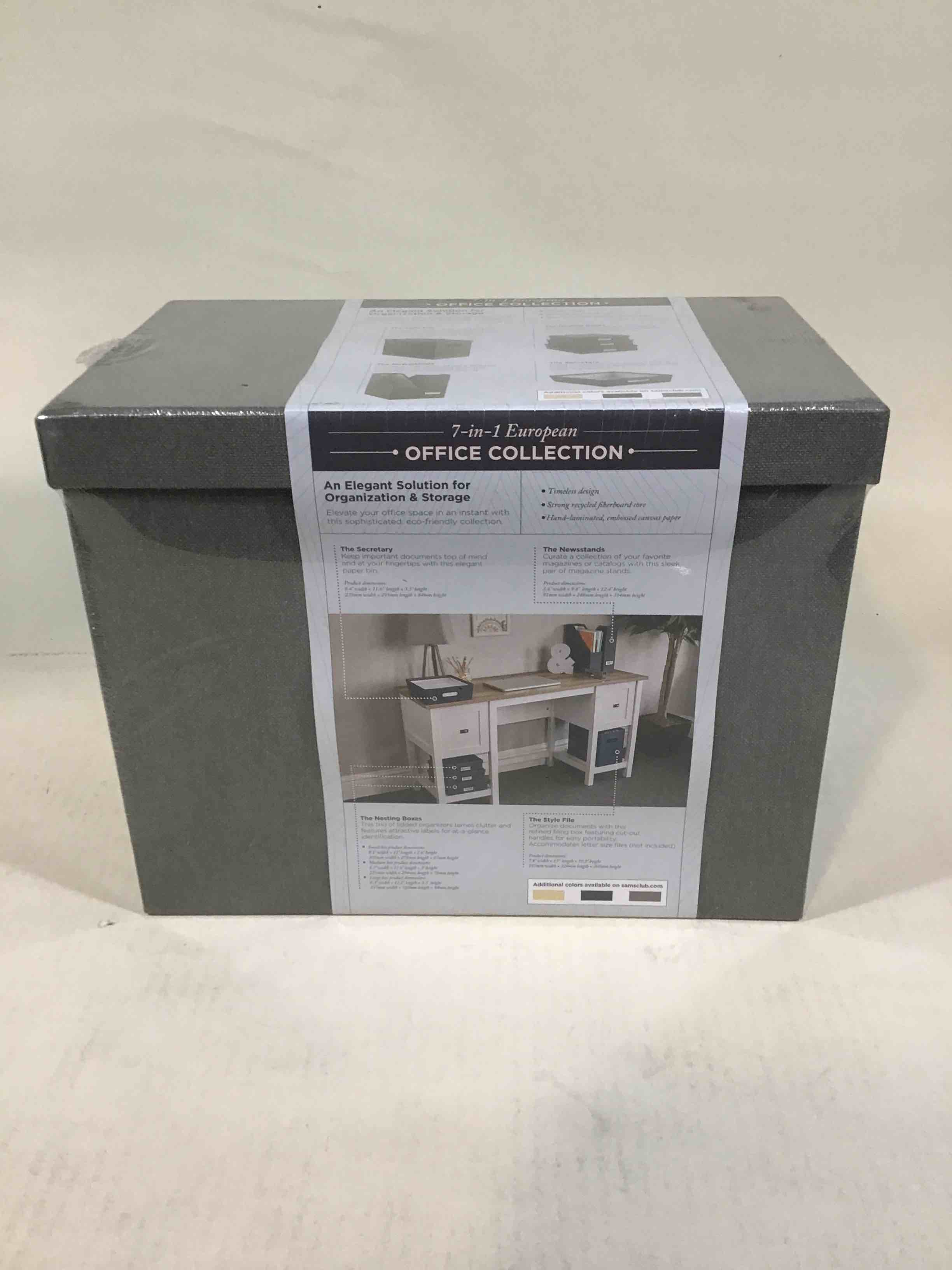 7 in 1 European Storage Office Collection 