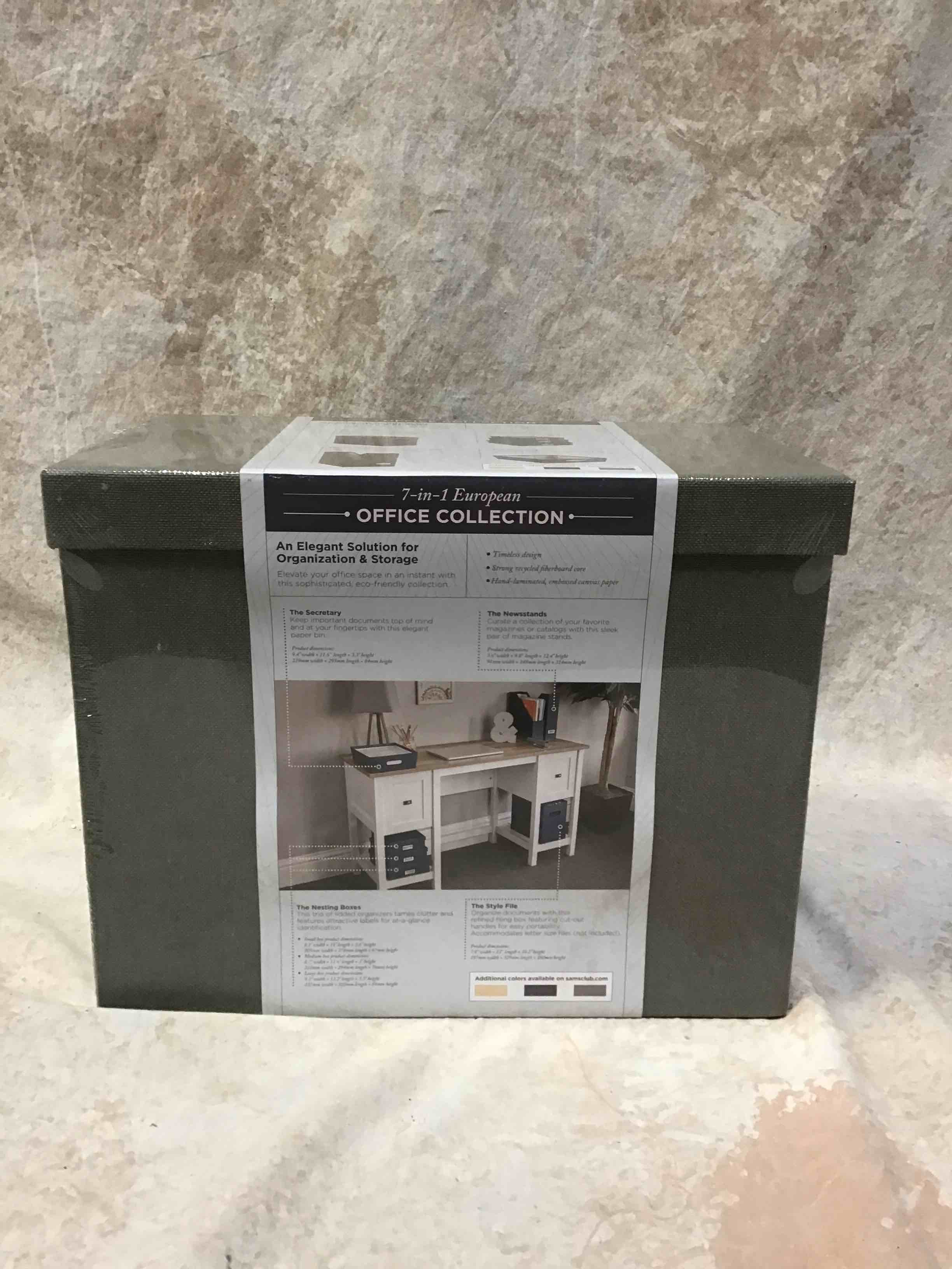 7-in-1 European Storage Office Collection