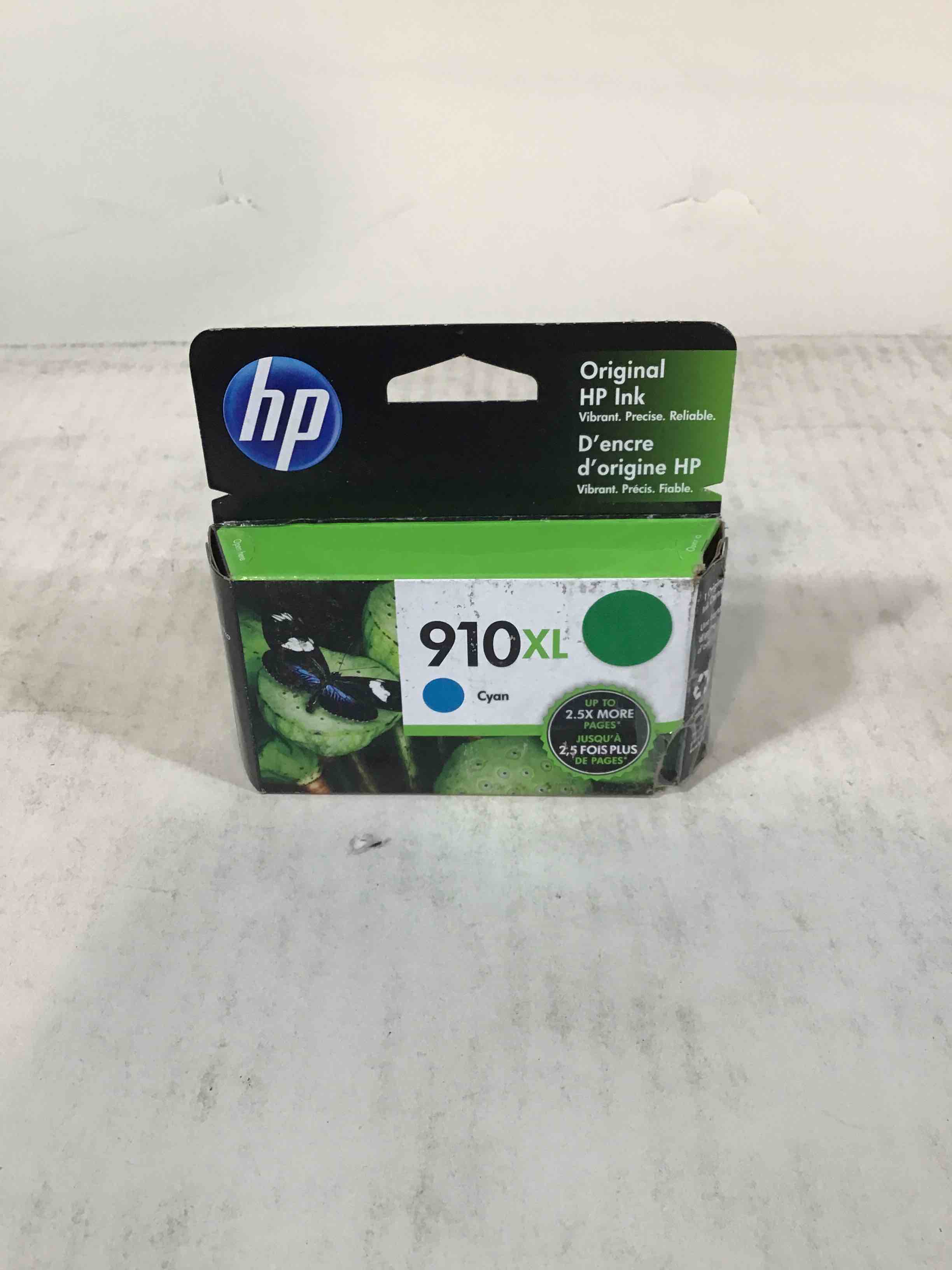 hp 910xl cyan high-yield ink cartridge | works with hp officejet 8010, 8020 series, hp officejet pro