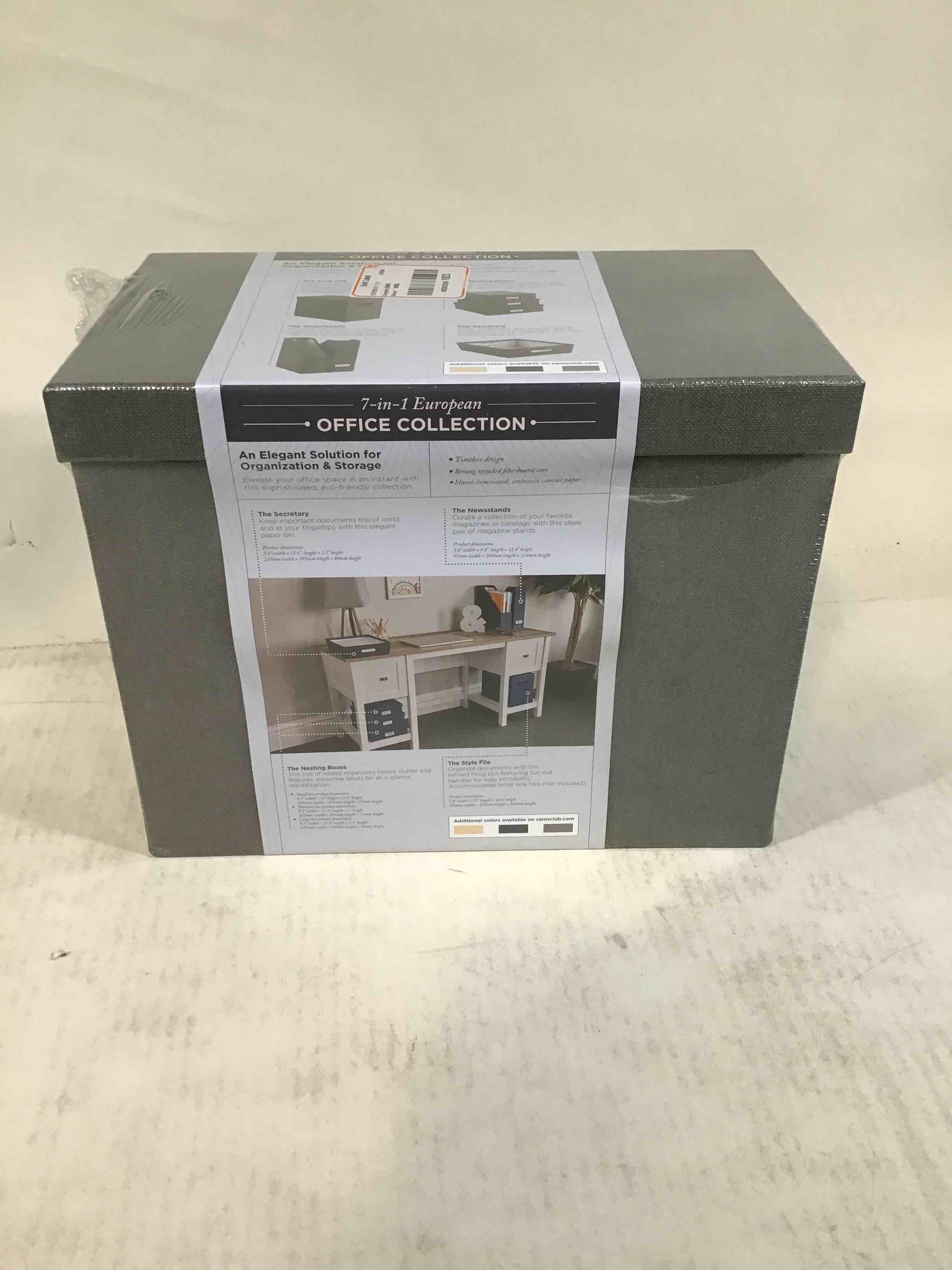 7-in-1 European Storage Office Collection