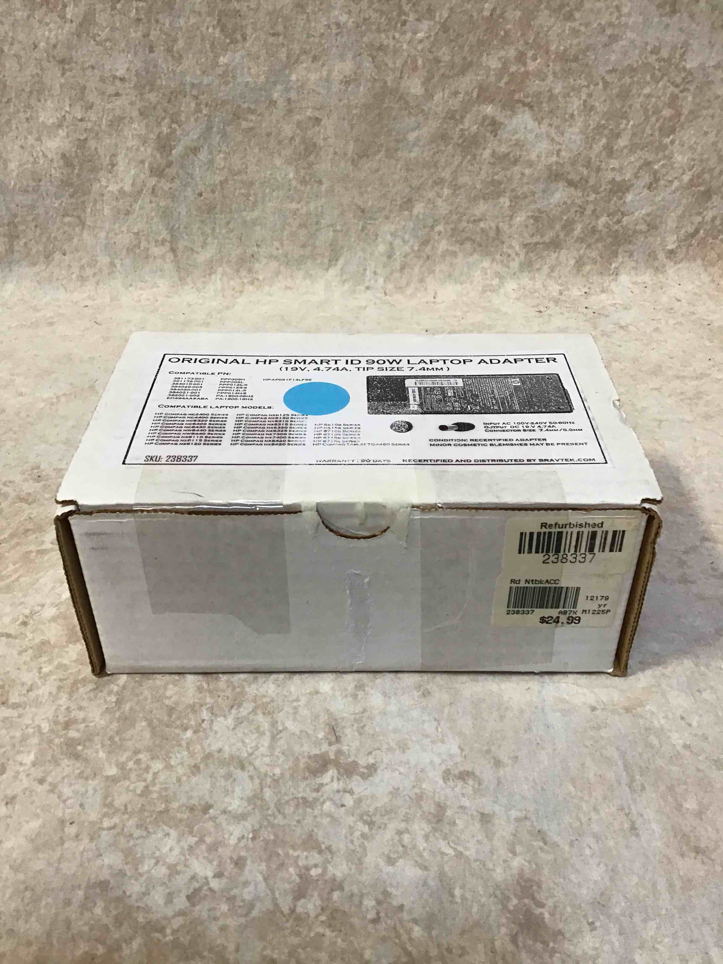 Original HP Smart ID 90W Laptop Adapter