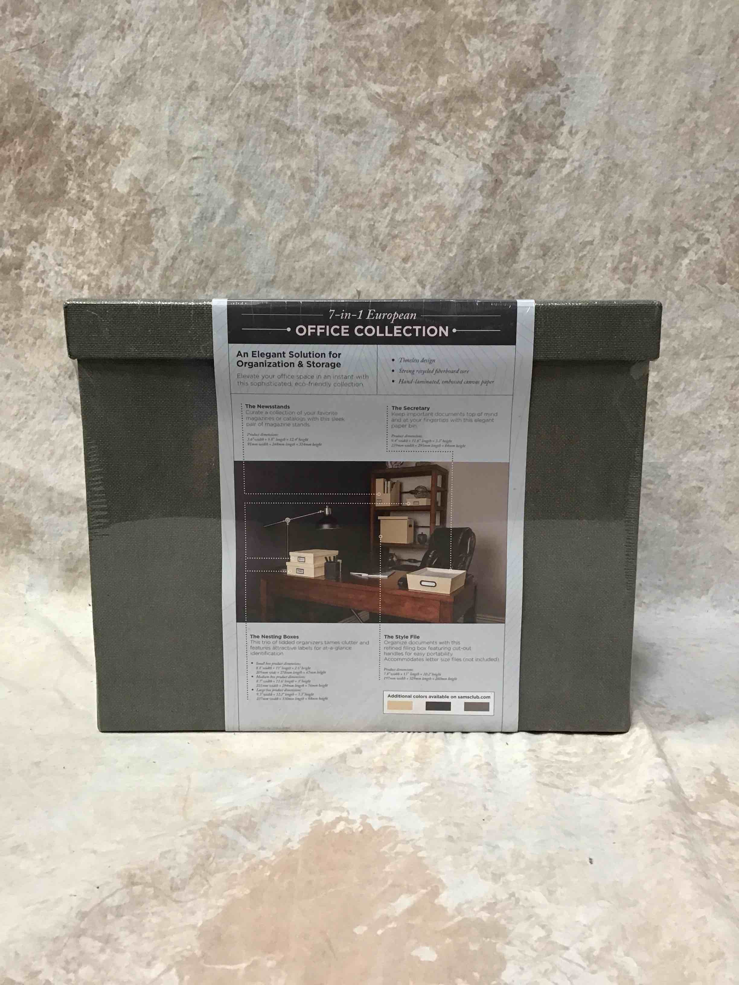 7-in-1 European Storage Office Collection