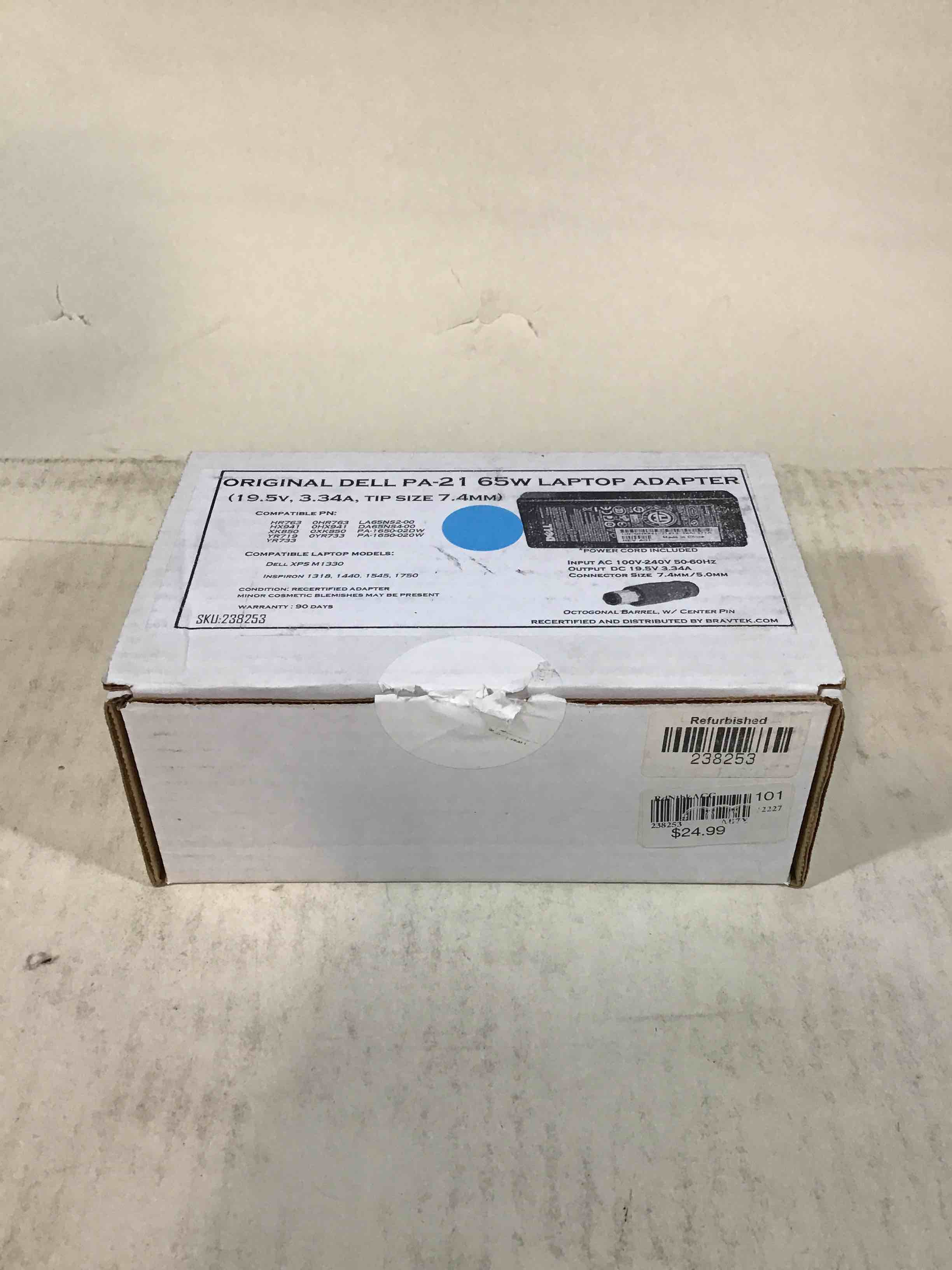 Original Dell PA-21 65W Laptop Adapter