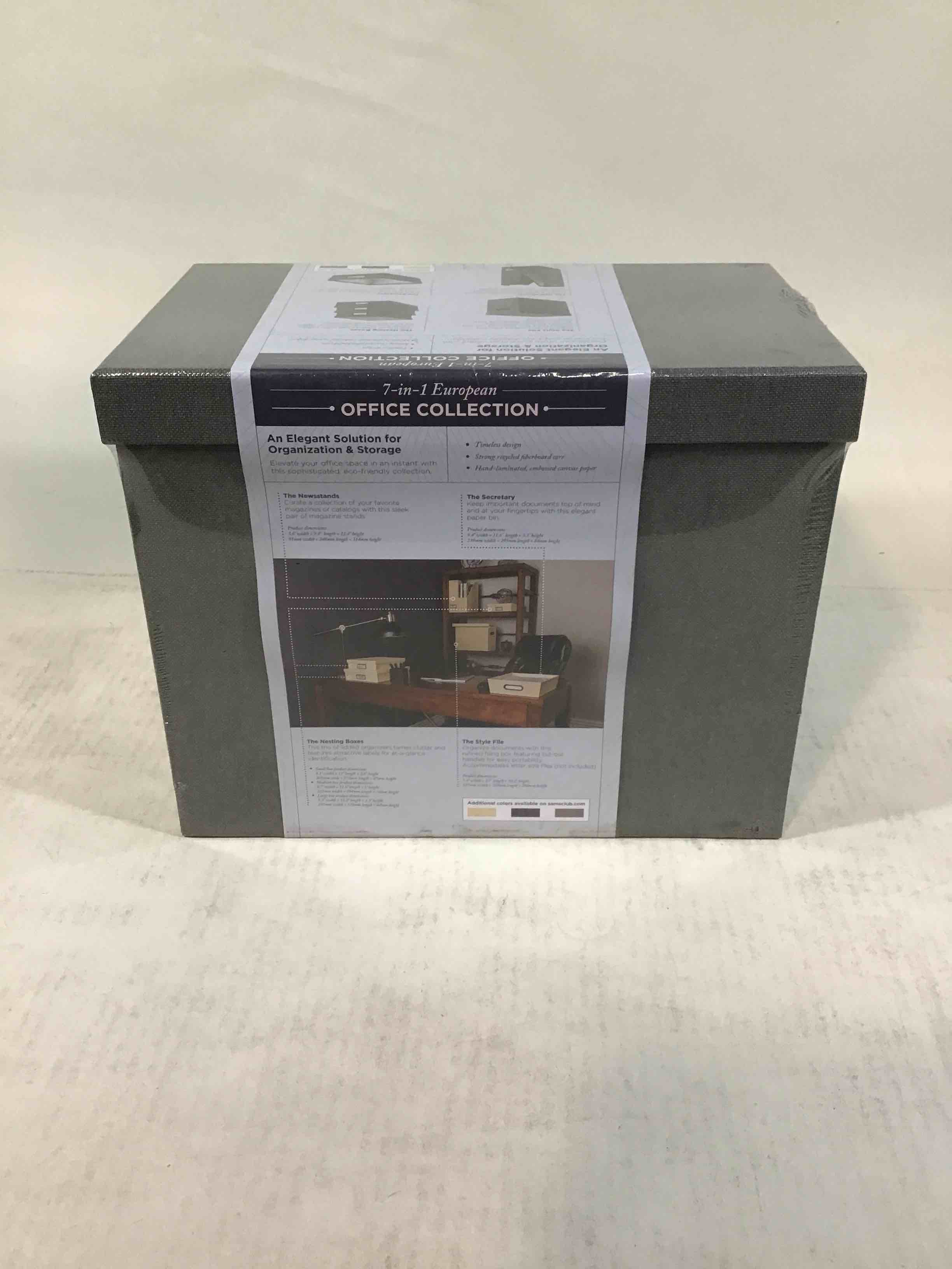 7-in-1 European Storage Office Collection