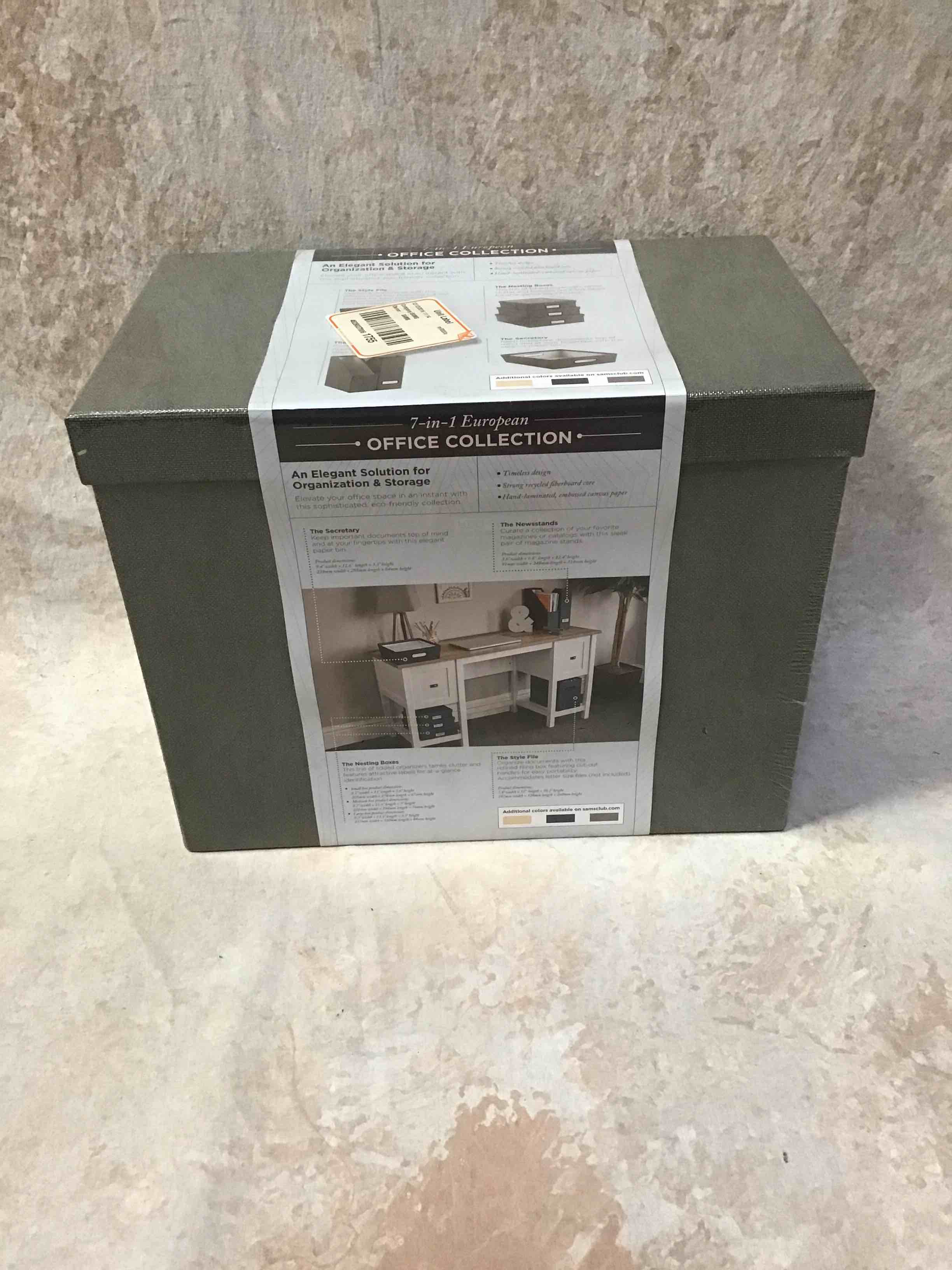 7-in-1 European Storage Office Collection 