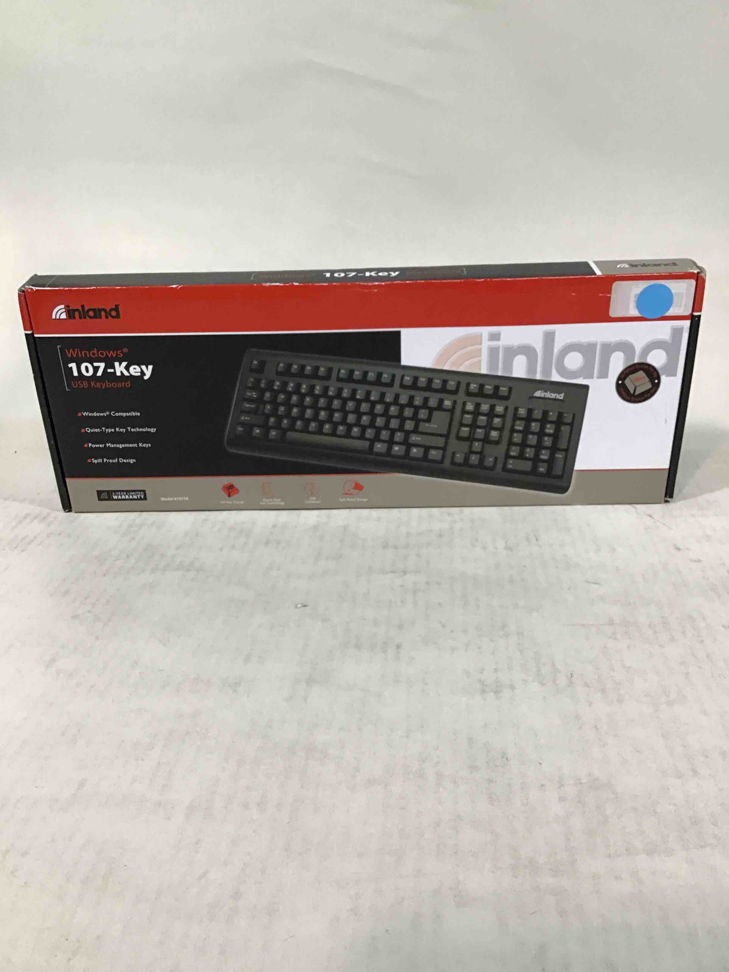 inland windows 107-key usb keyboard
