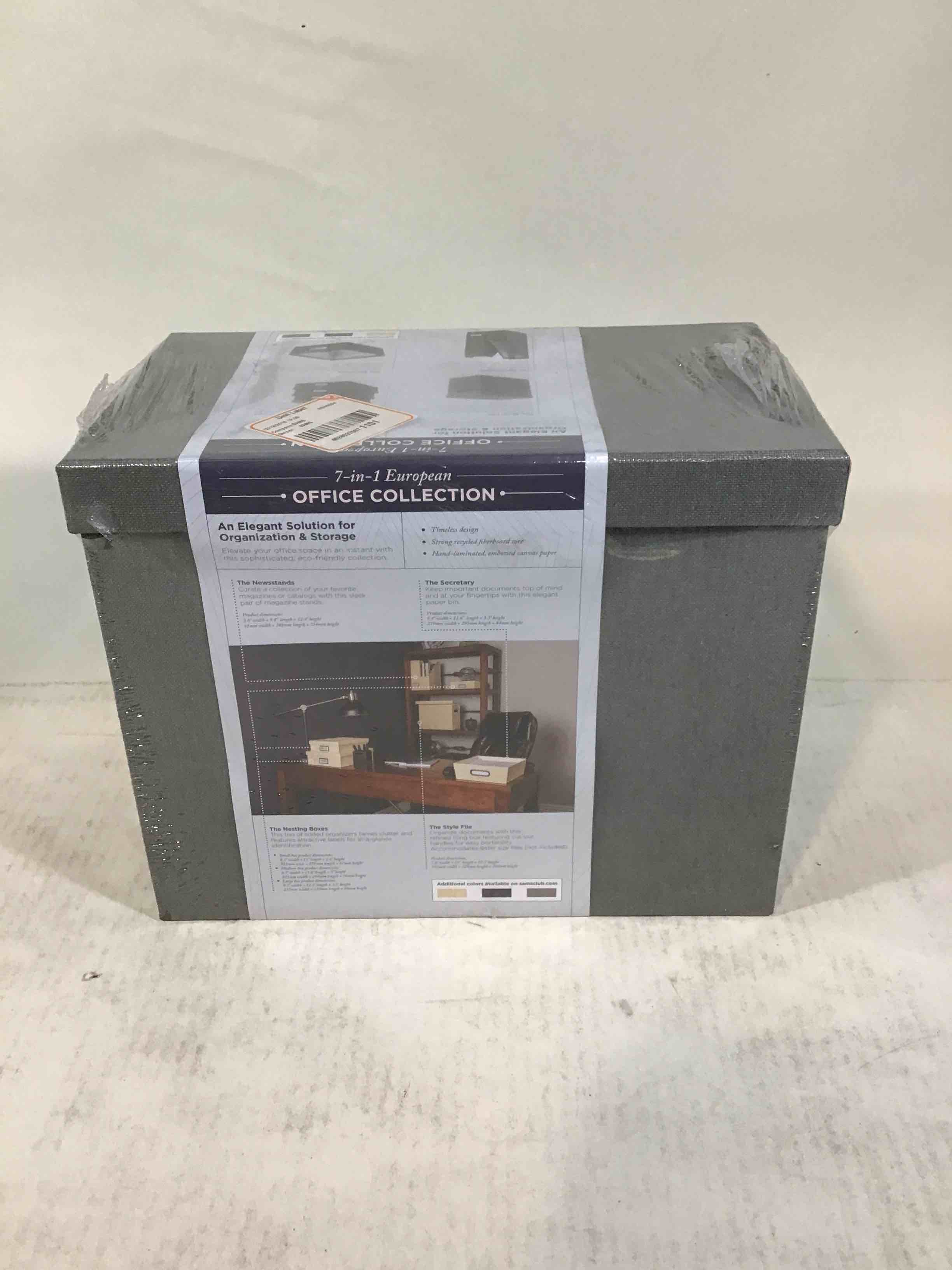 7-in-1 European Storage Office Collection