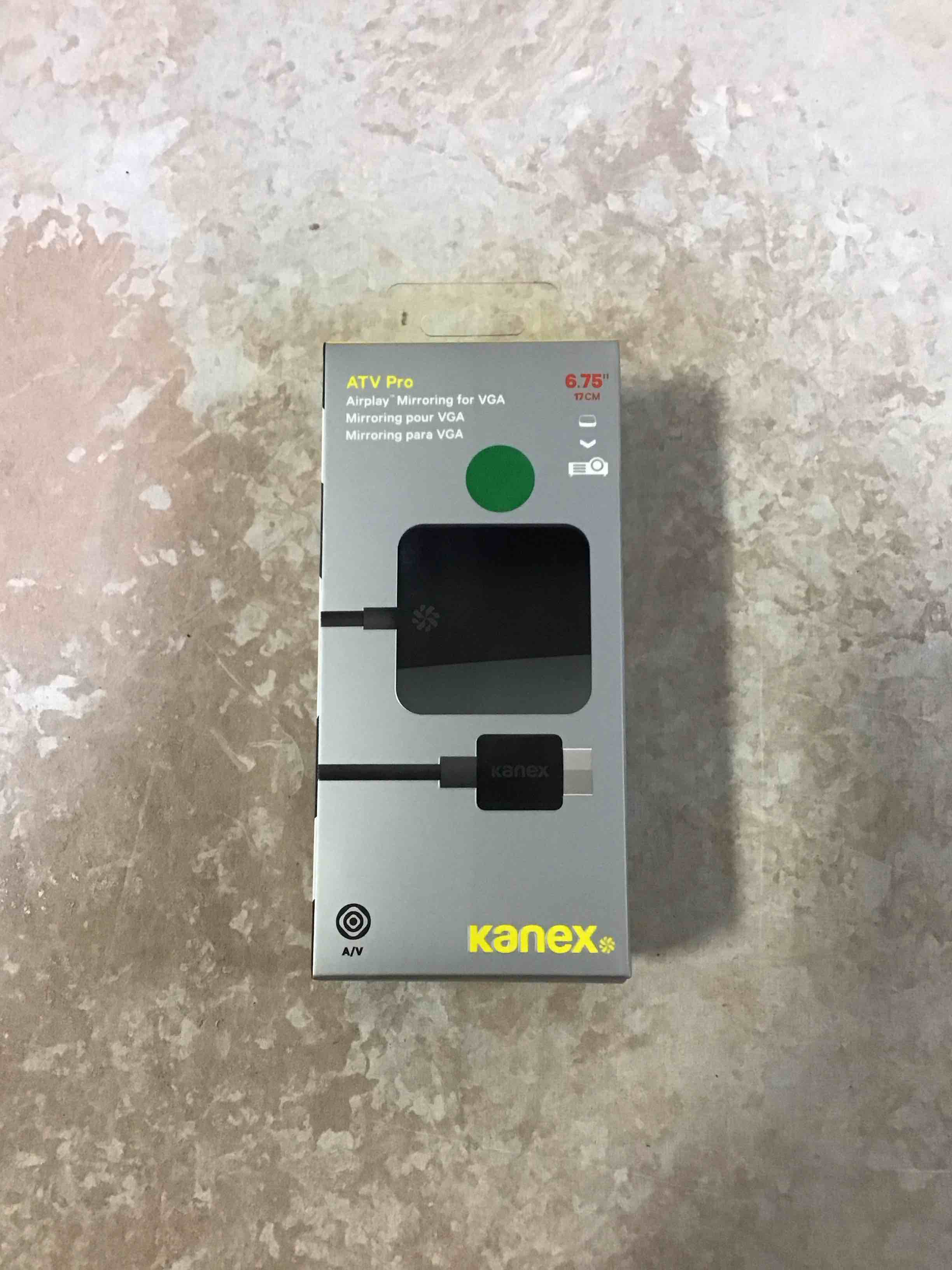 Kanex HDMI to VGA Adapter for Apple TV (2nd-3rd gen)- HDCP Compliant (ATVPROX) (B00VQPAIUK)