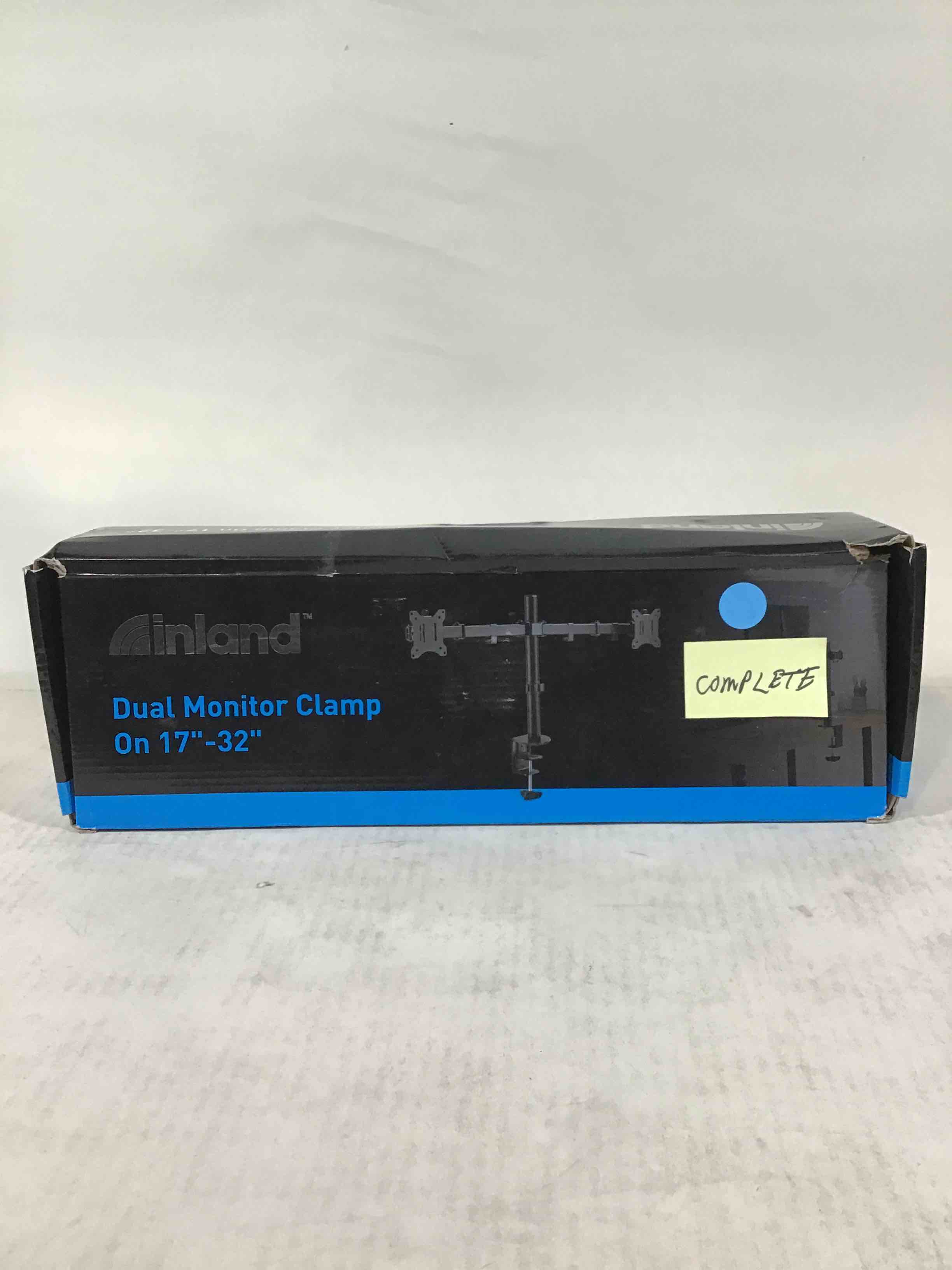 inland Dual Monitor Clamp on 17”-32” 
