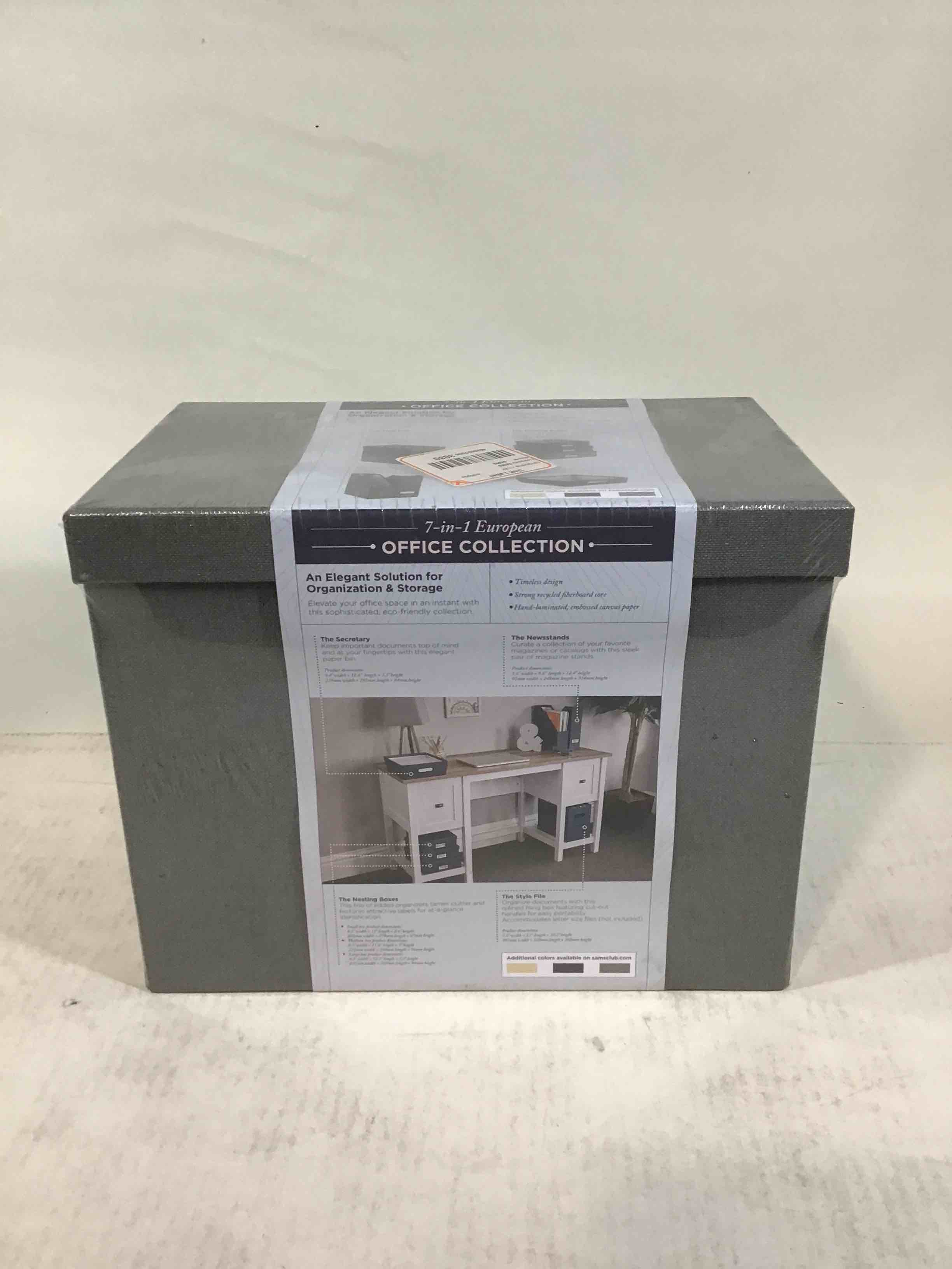 7-in-1 European Storage Office Collection