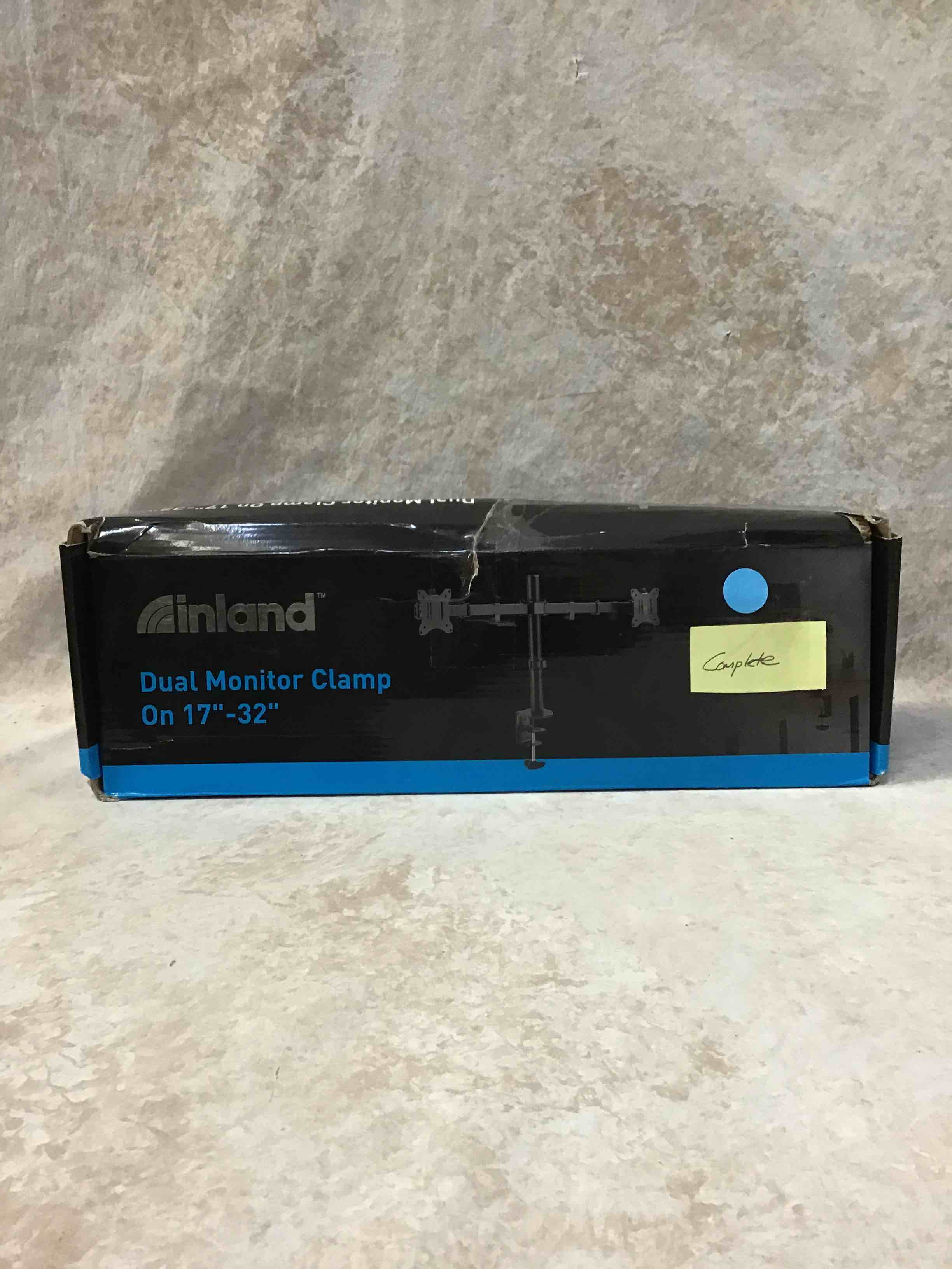 inland Dual Monitor Clamp on 17”-32” 