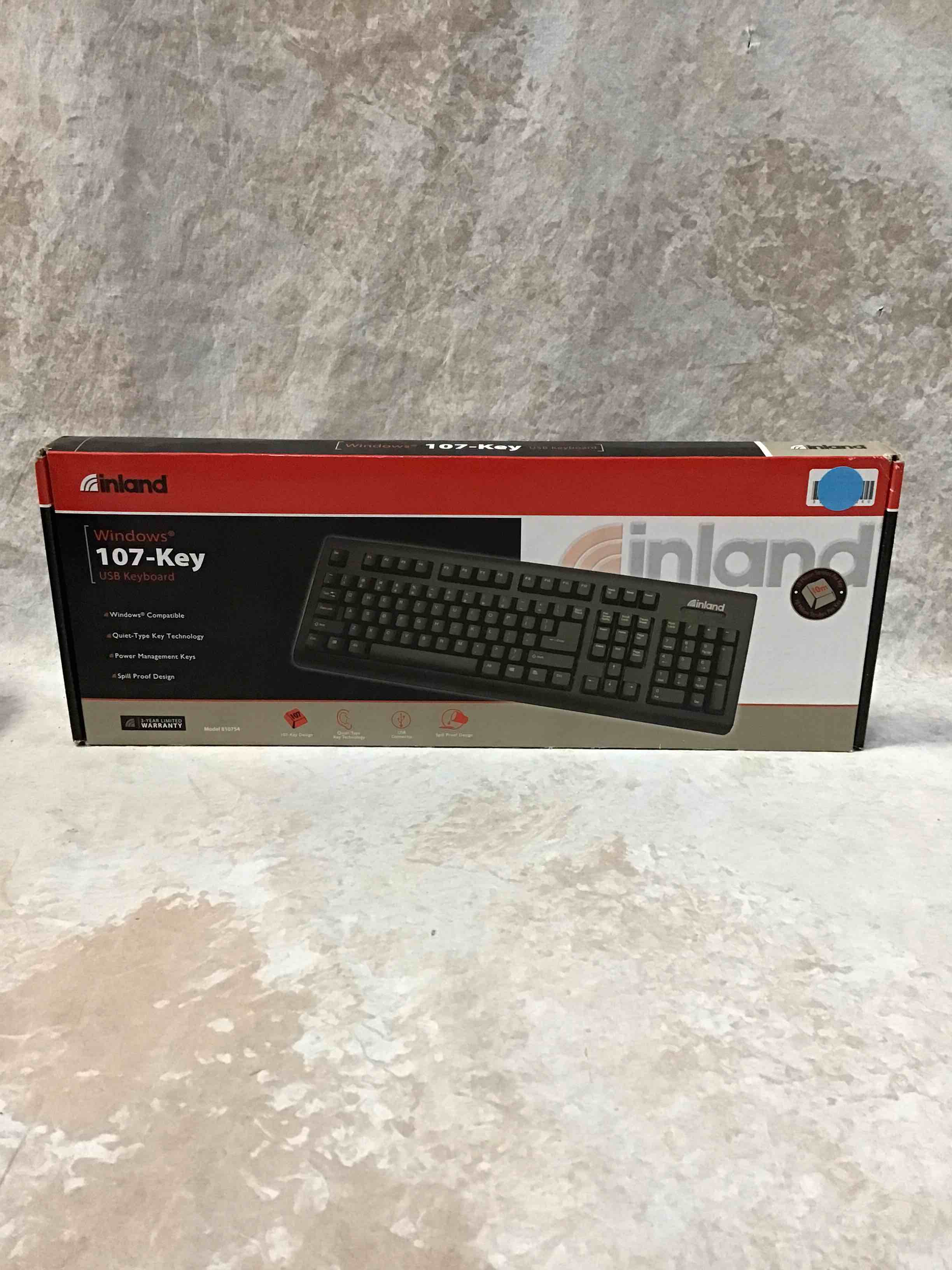 inland windows 107-key usb keyboard 