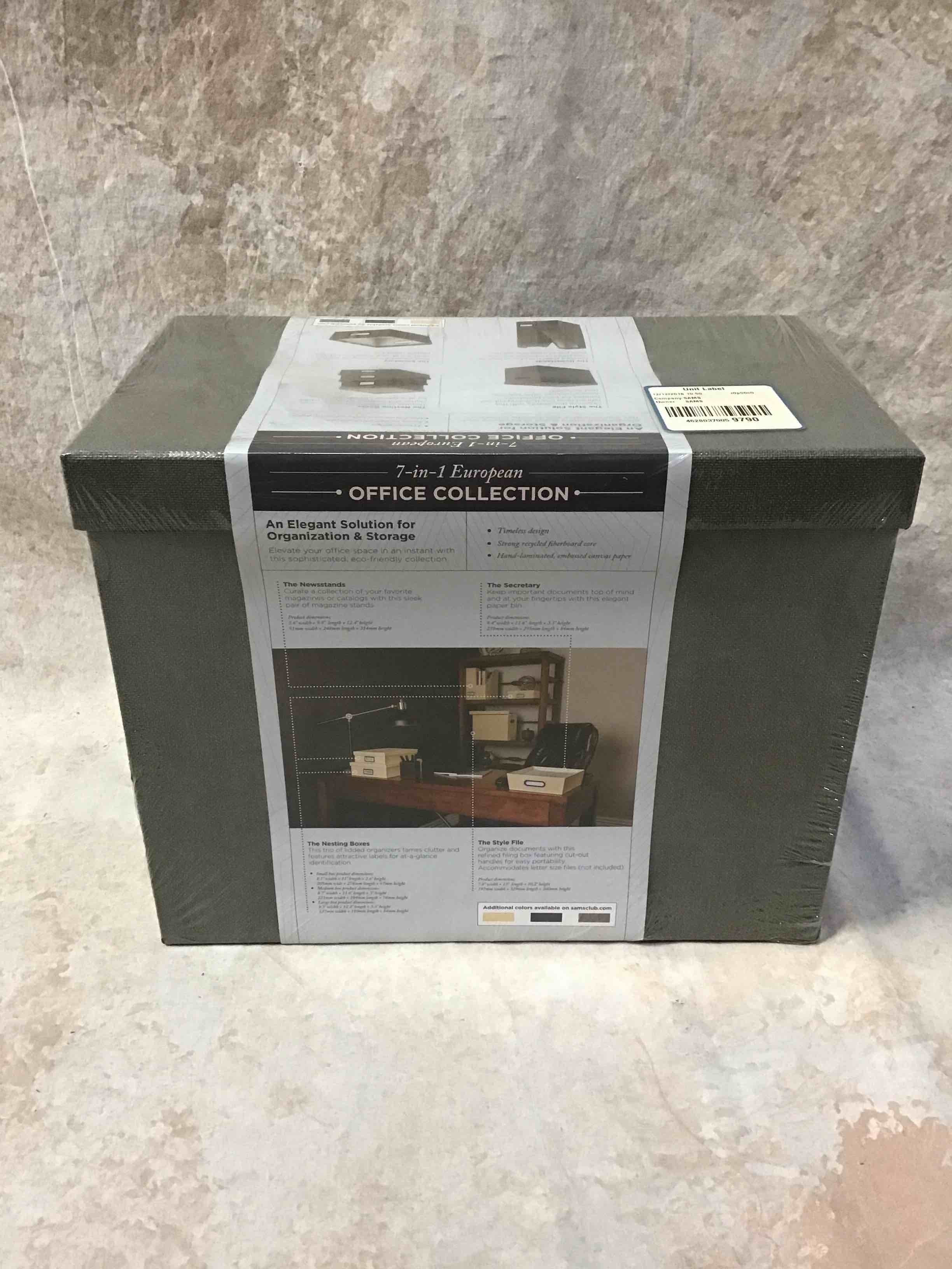 7-in-1 European Storage Office Collection