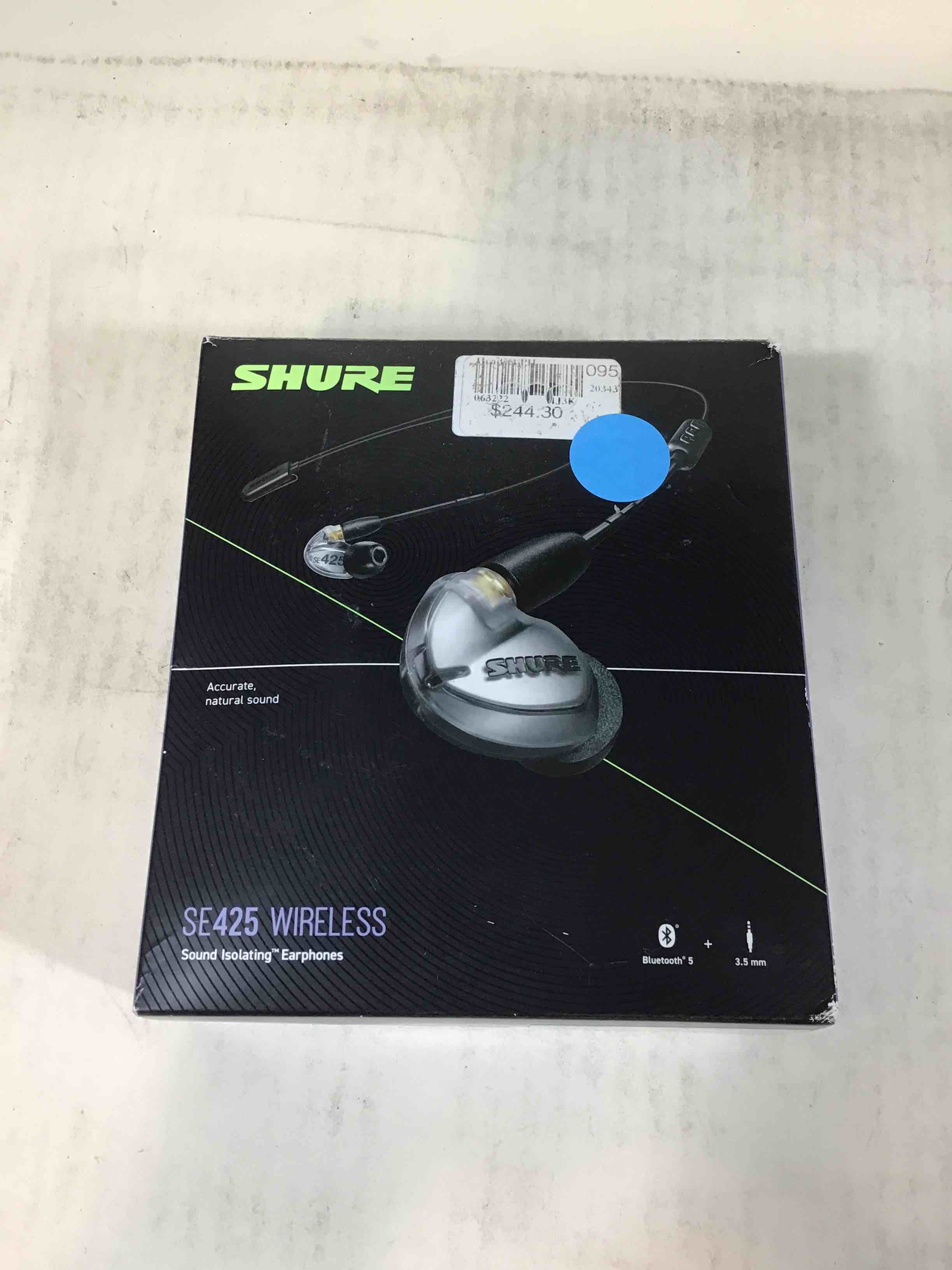 Shure SE425 Wireless Earphones