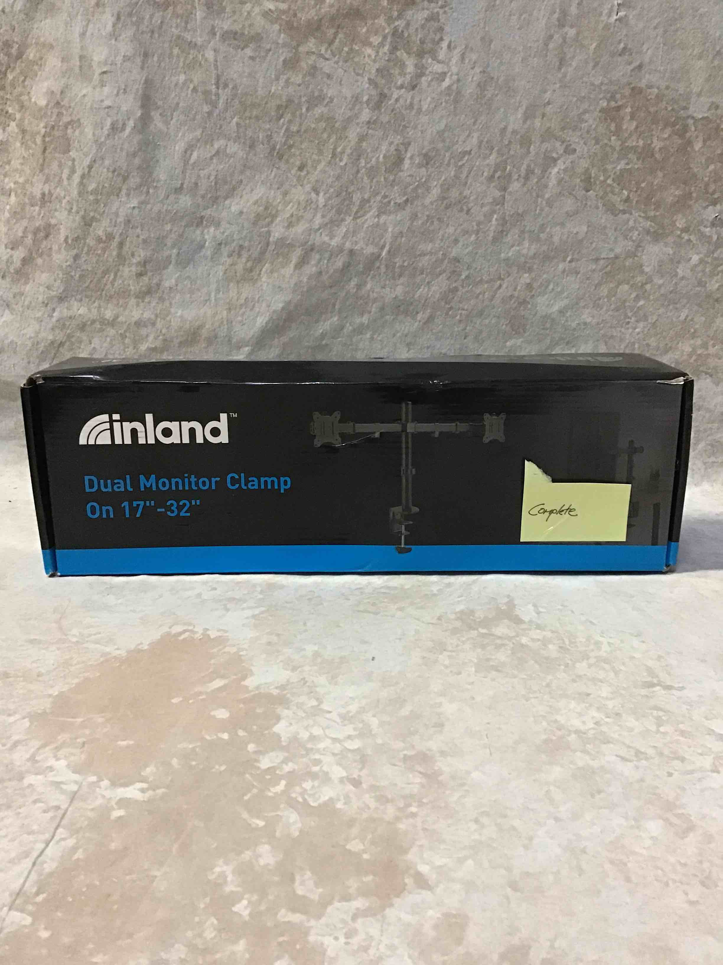 inland Dual Monitor Clamp On 17”-32” 