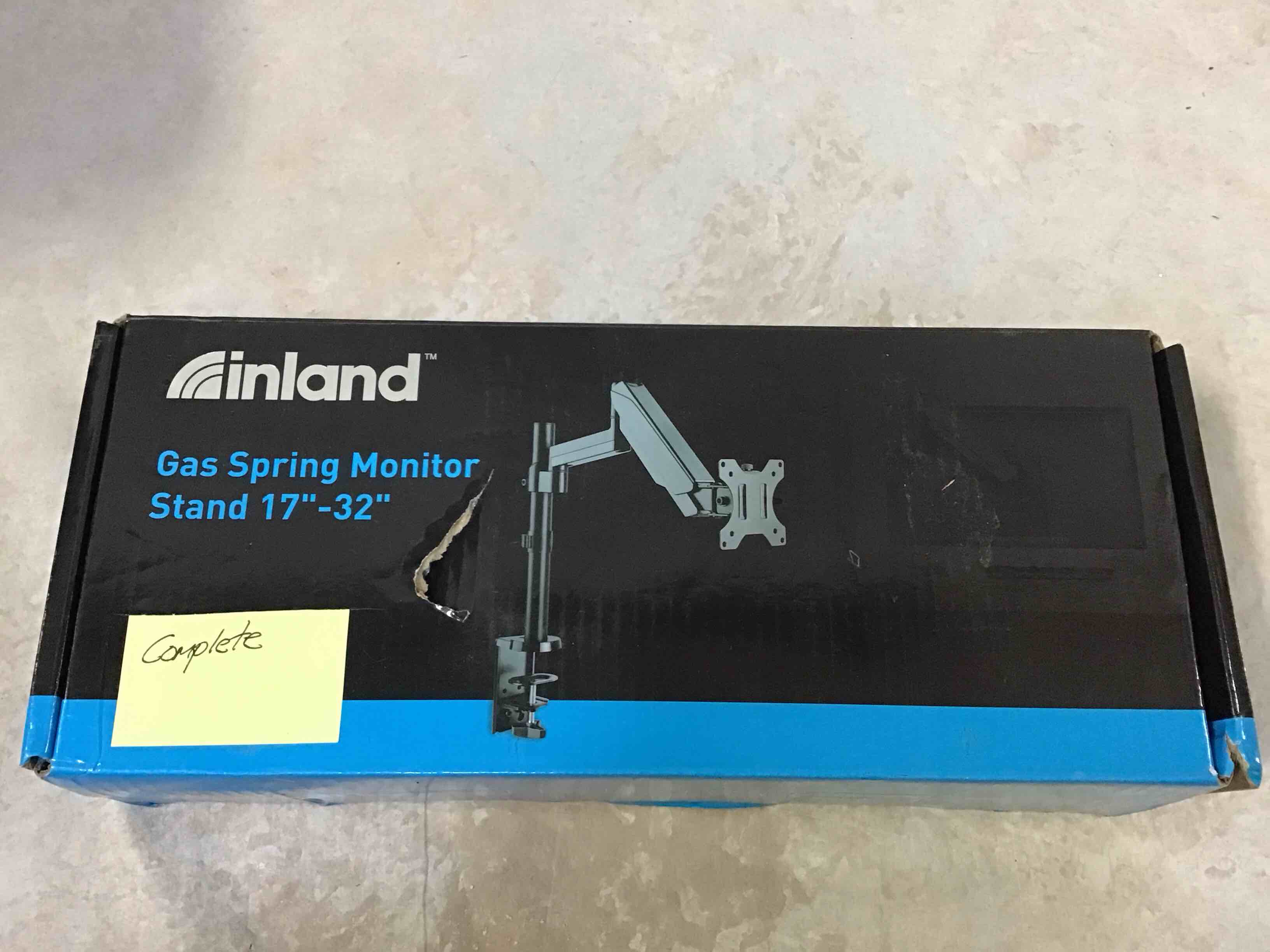 Inland Gas Spring Monitor Stand