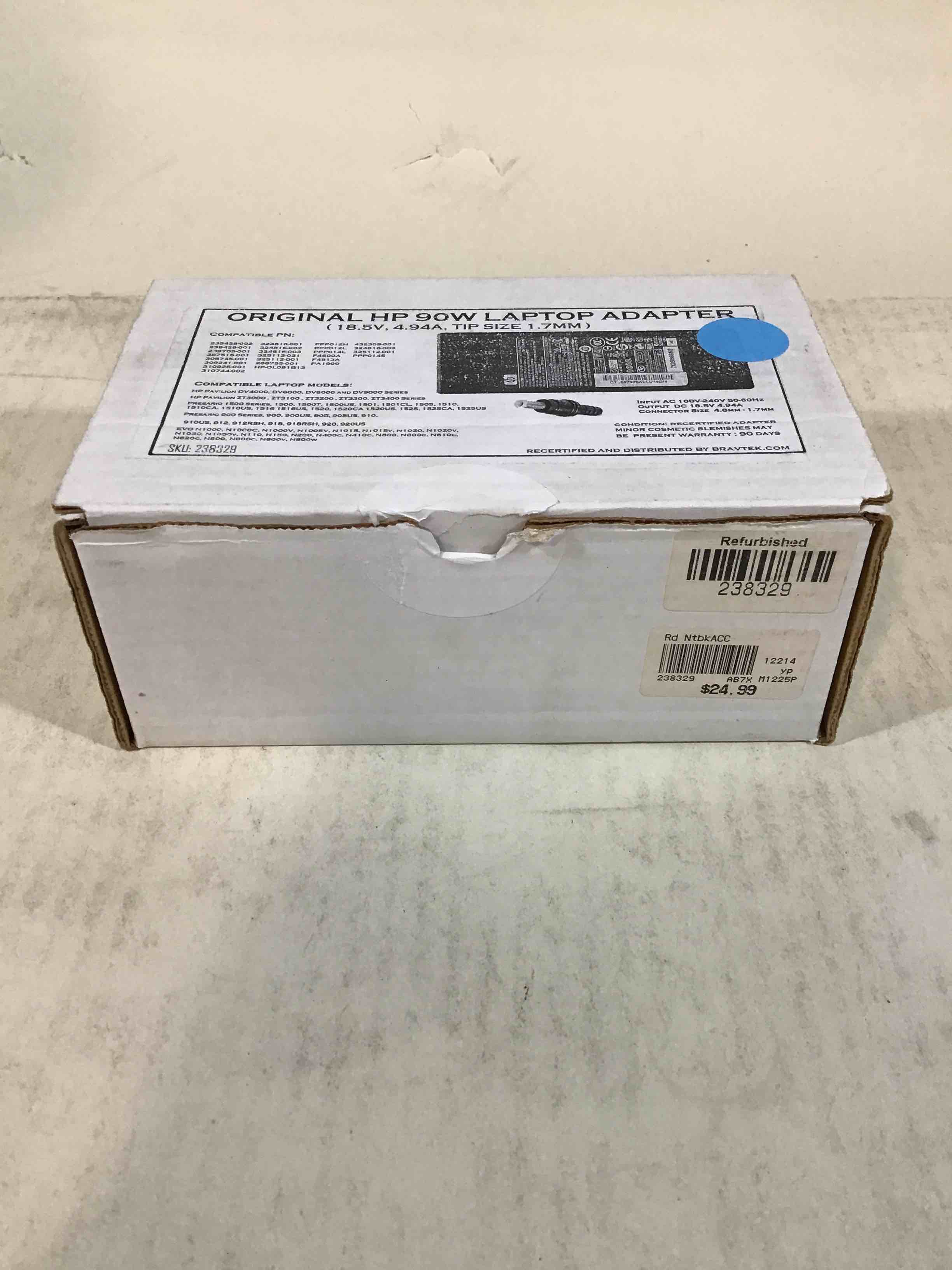 Original HP 90W Laptop Adapter