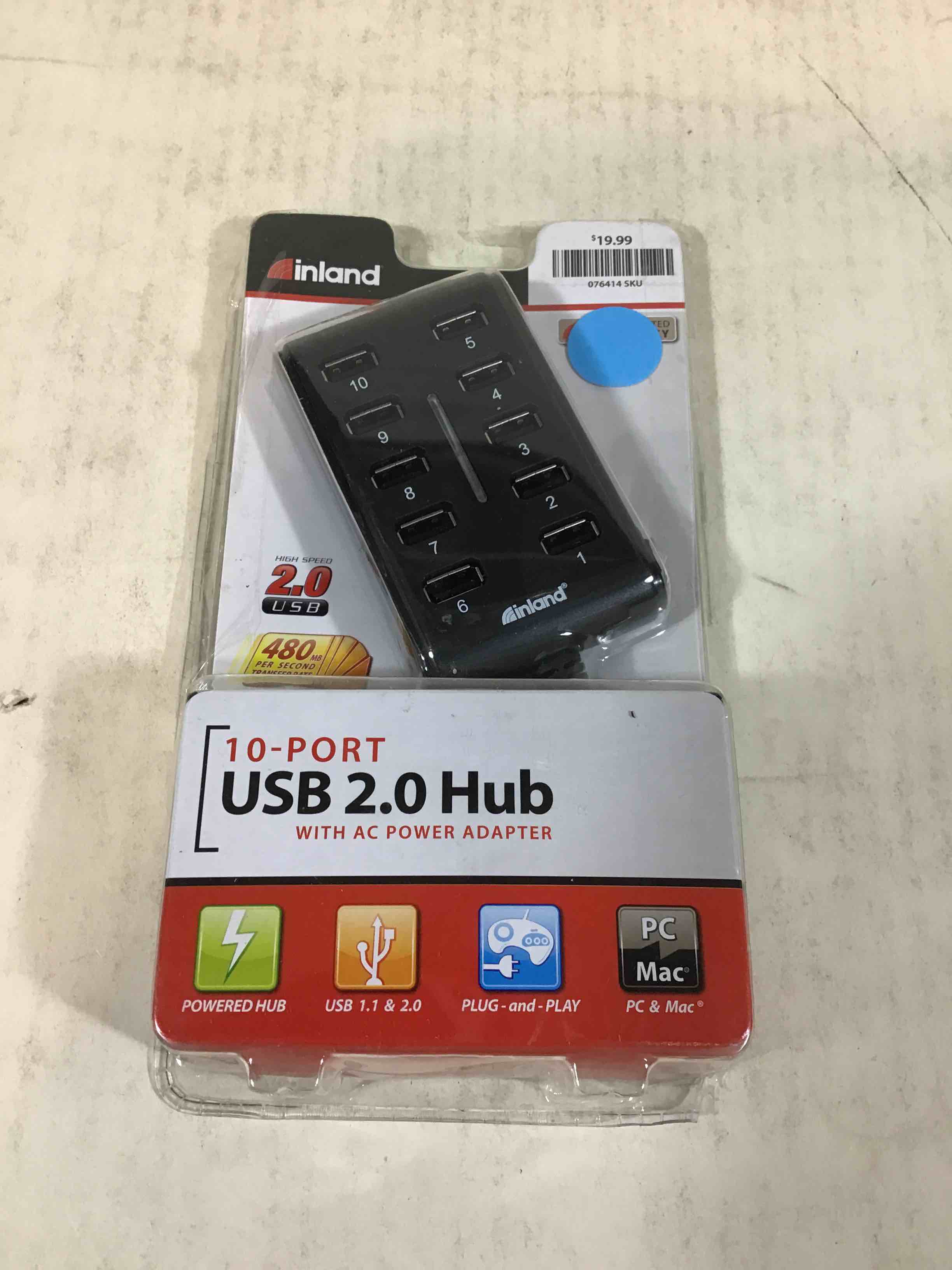 inland 10 - Port USB 2.0