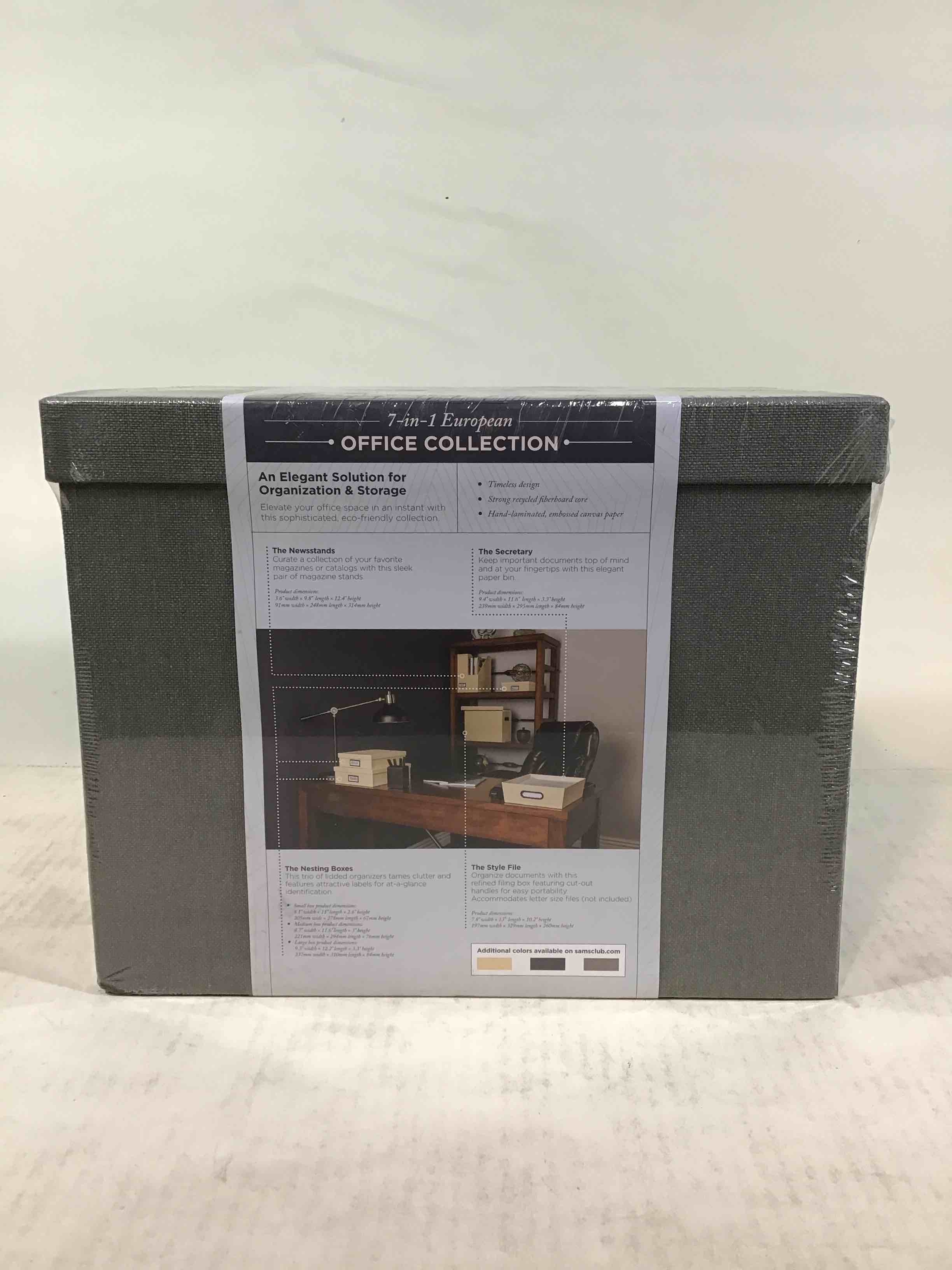 7-in-1 European Storage Office Collection