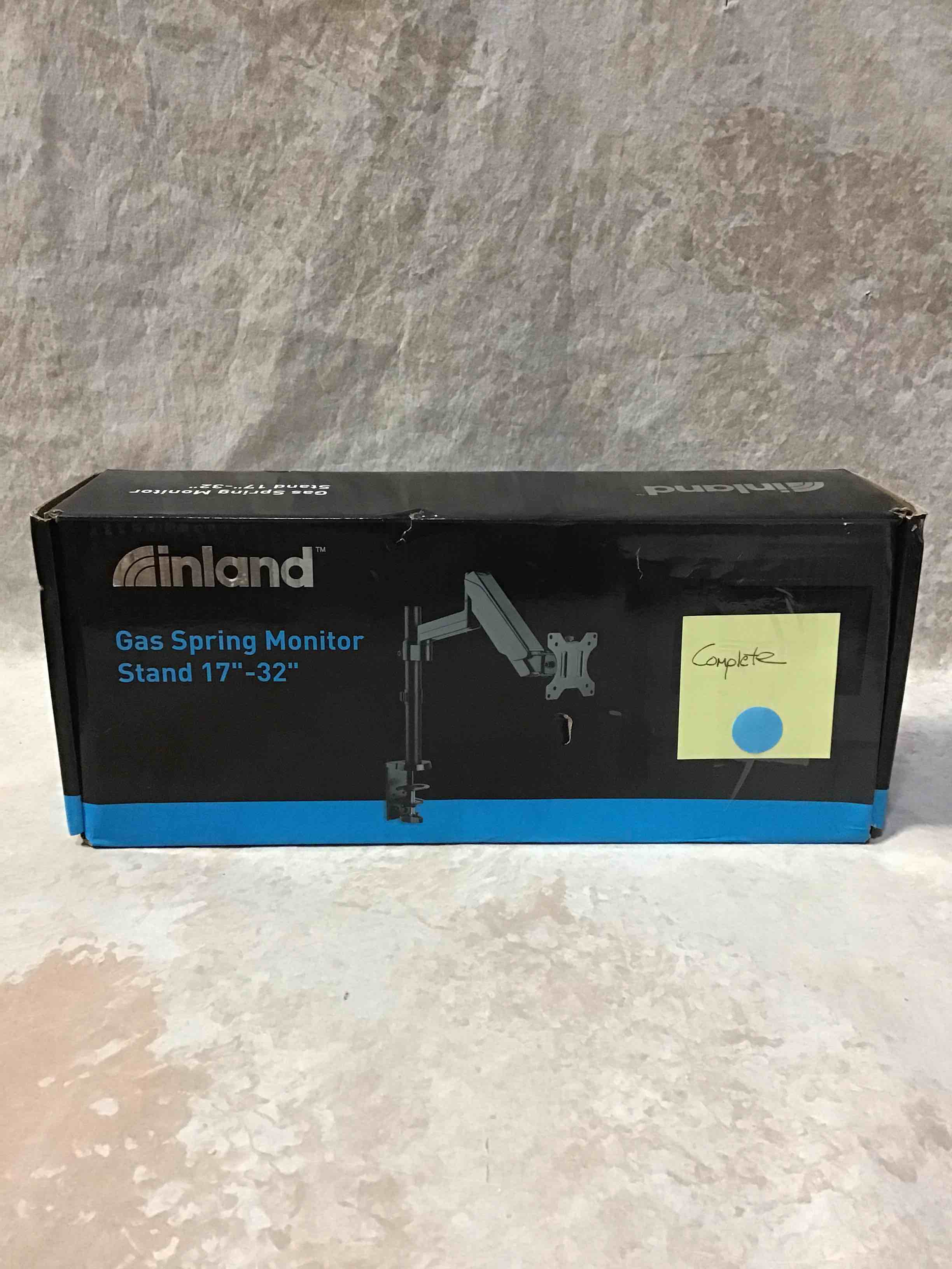 inland gas spring monitor stand 17”-32”