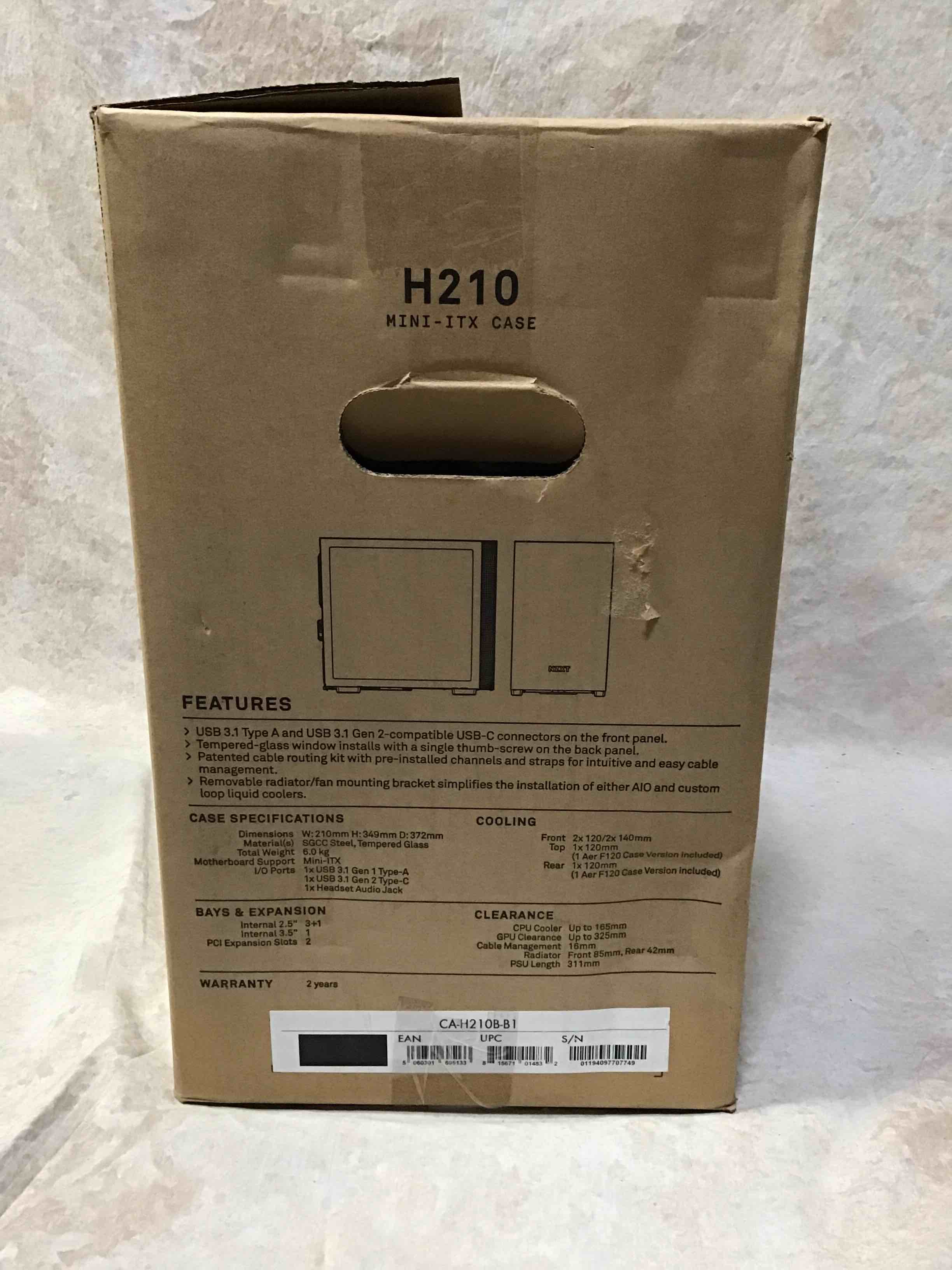 NZXT H210 Mini ITX Case